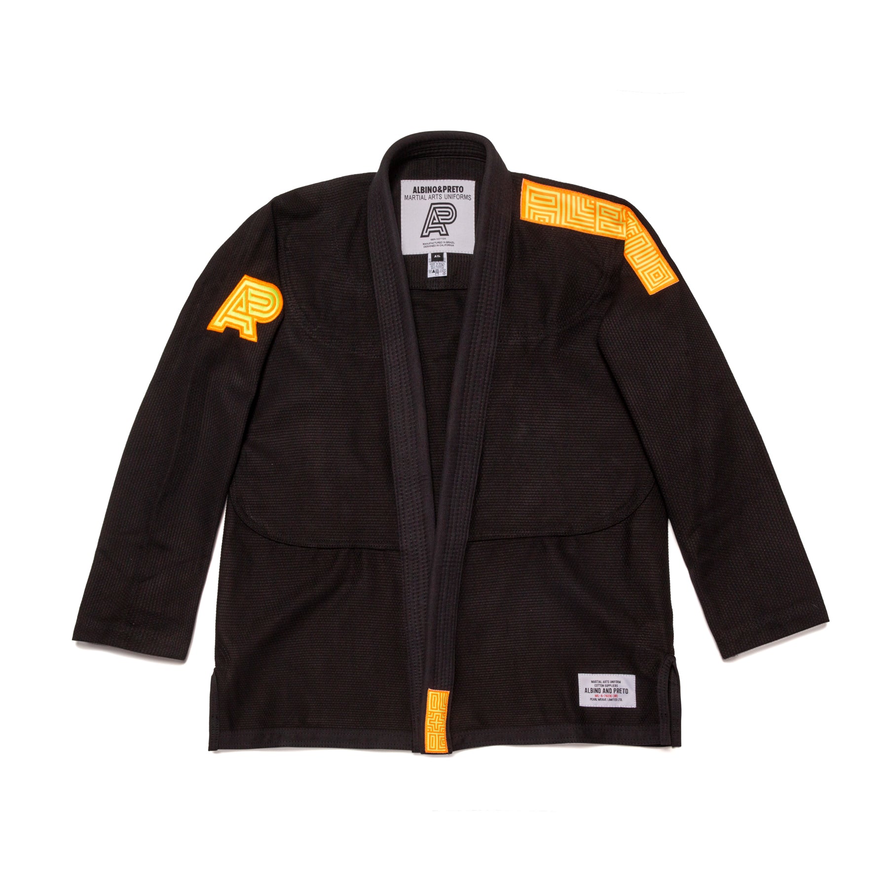 BRAZIL SERIES 6 KIMONO BLACK