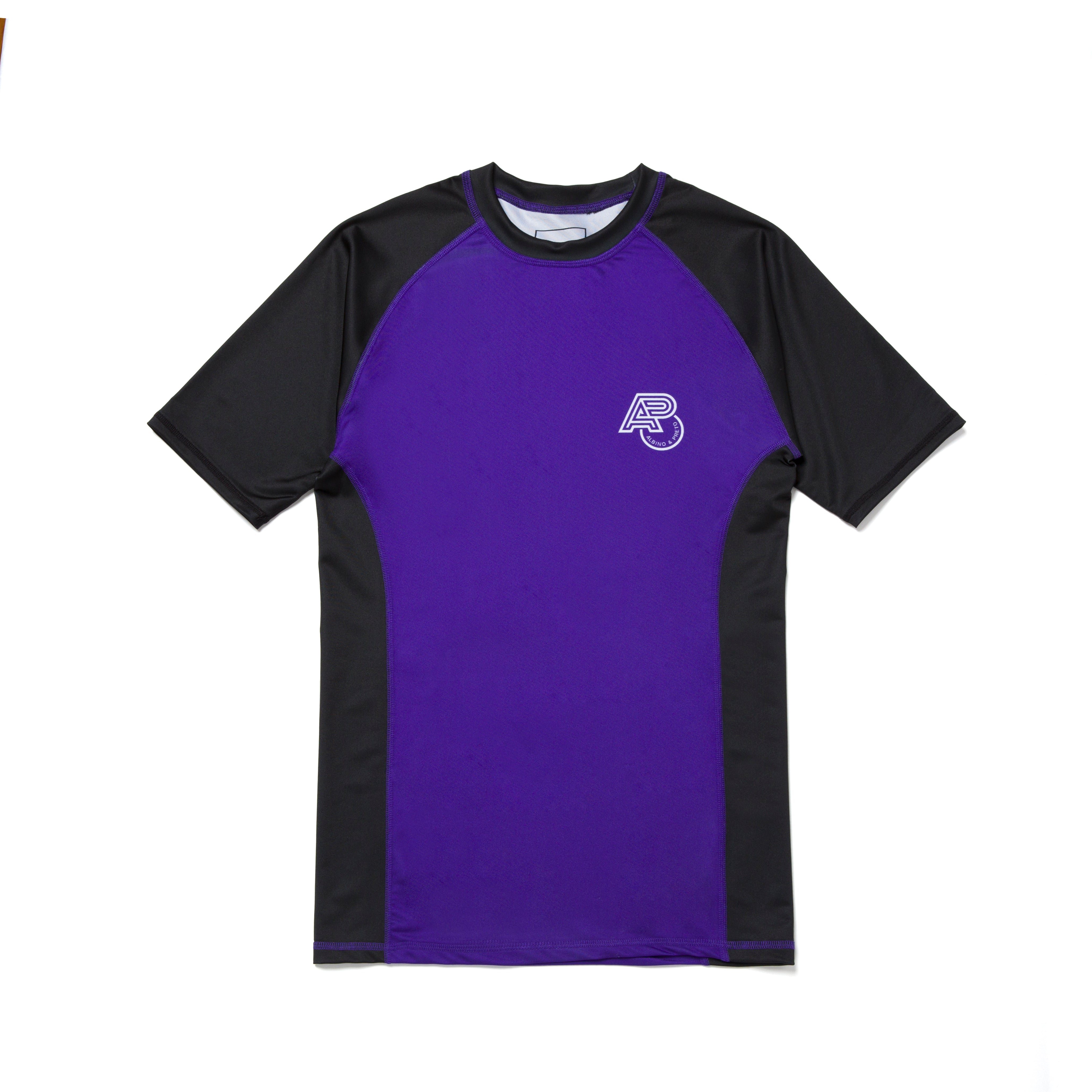 A&P ESSENTIAL SS RANKED RASHGUARD PURPLE