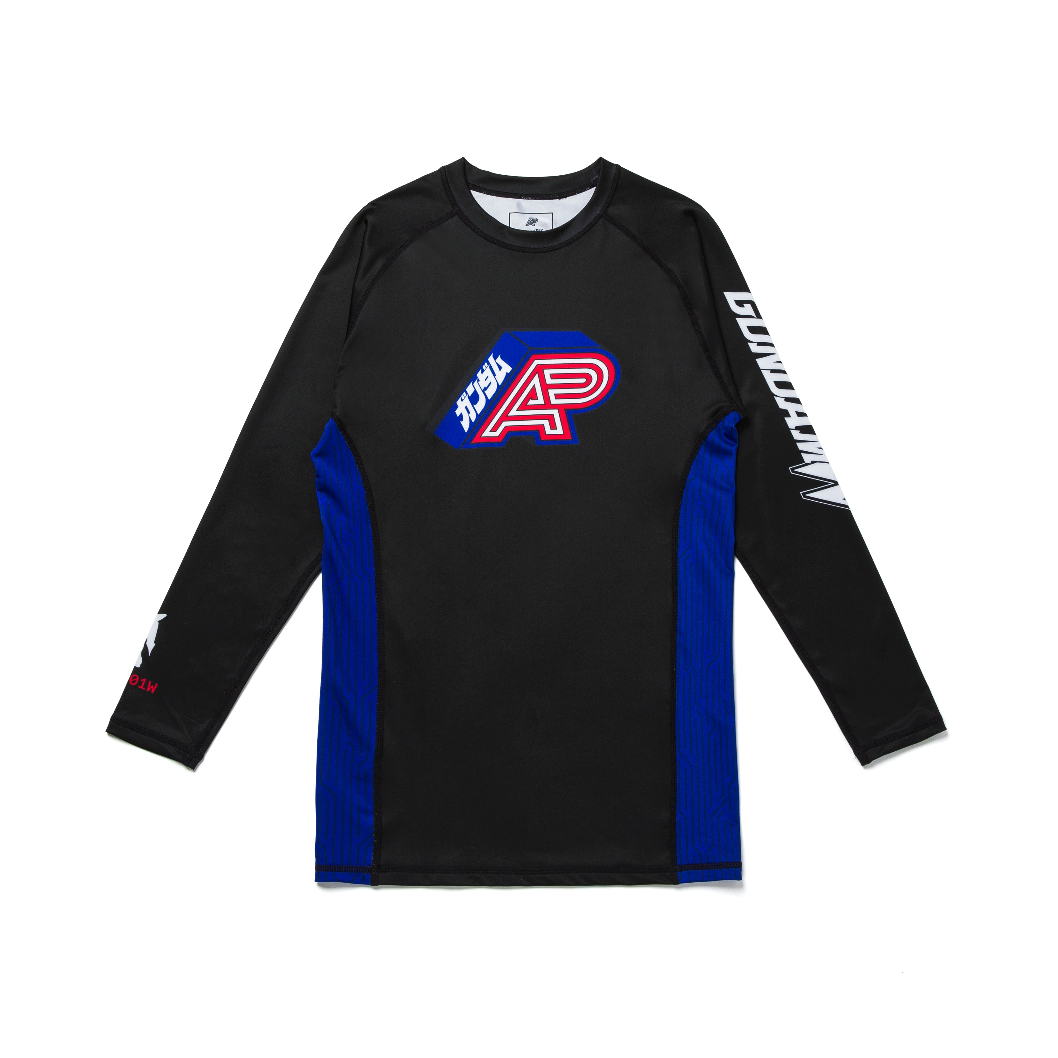 A&P x WING GUNDAM LS RASHGUARD