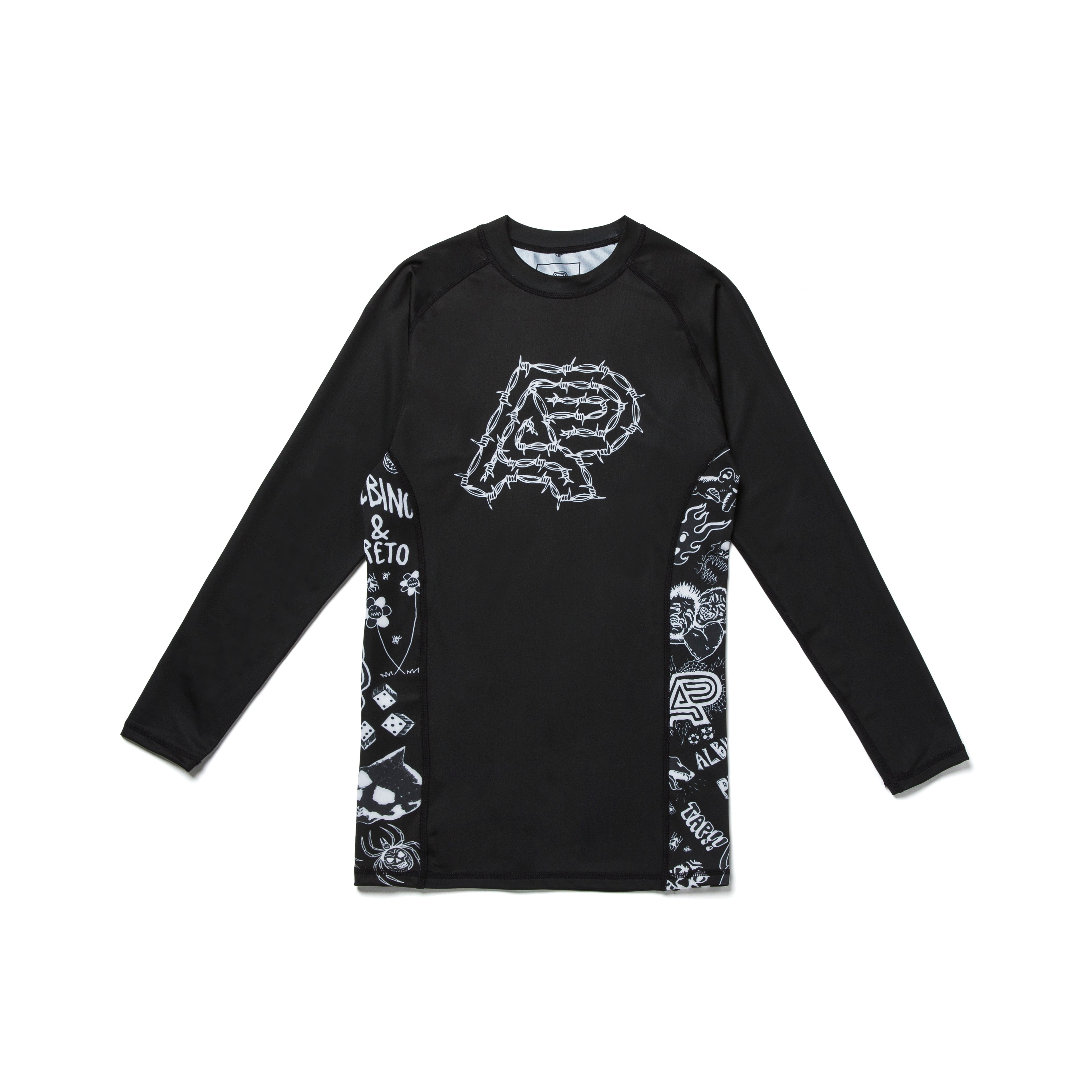 A&P x MG LS RASHGUARD