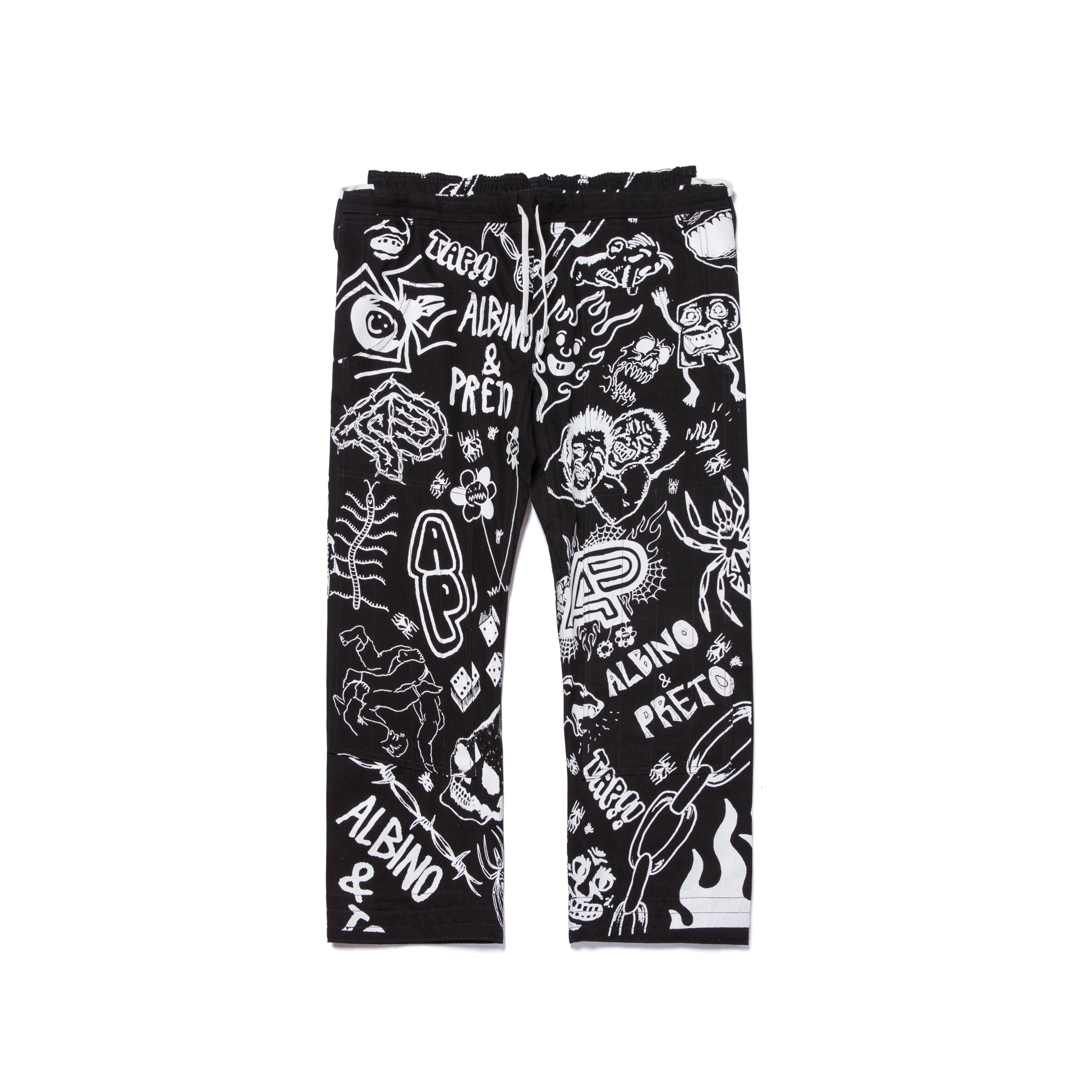 A&P x MIKE GIGLIOTTI WEARABLE KIMONO PANTS