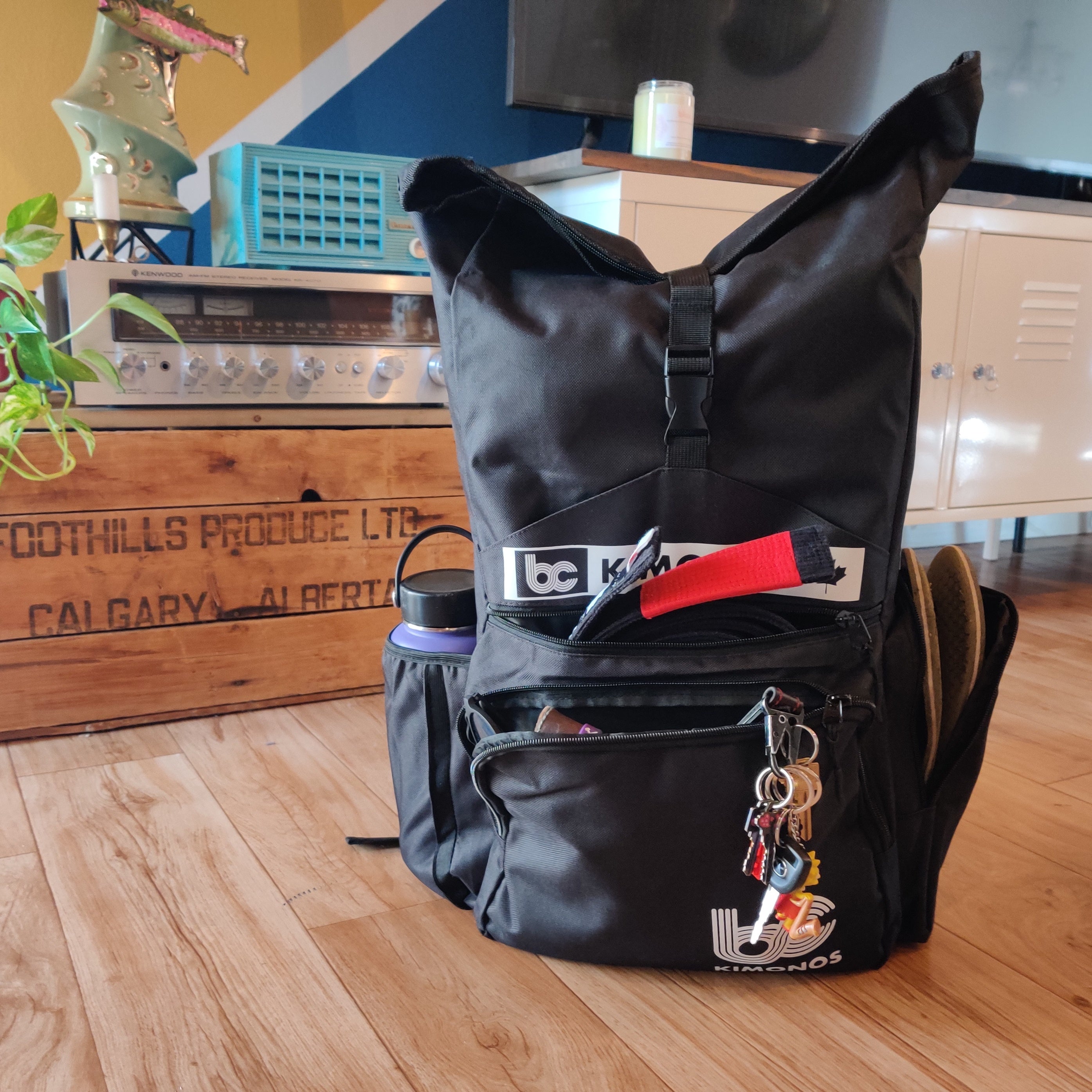 BJJ Fold Top Kimono Backpack