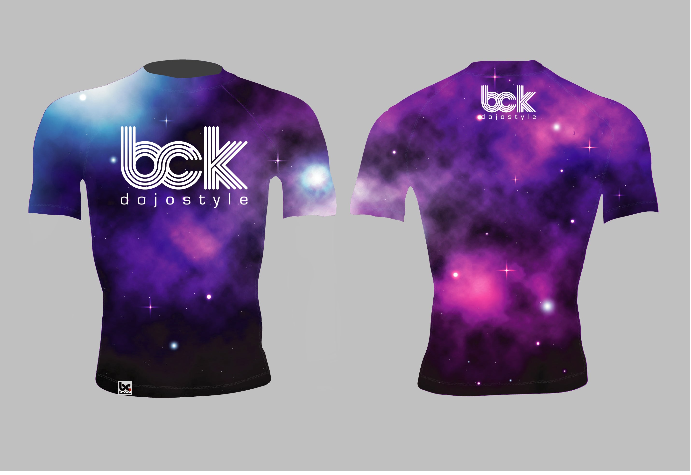 BJJ NoGi Grappling Rash Guard: Space
