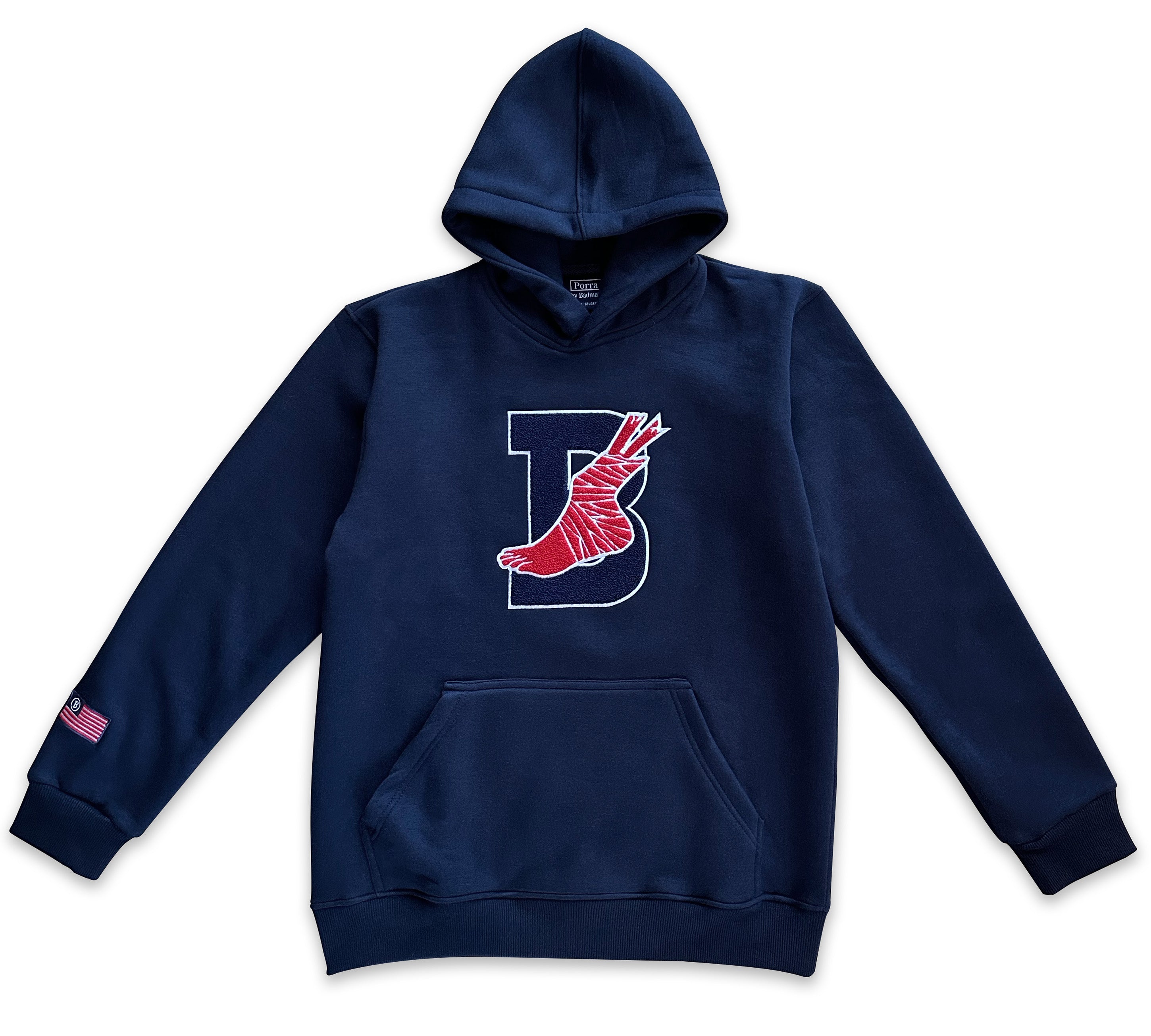 PORRA SPORT "BIG B" CHENILLE HOODIE