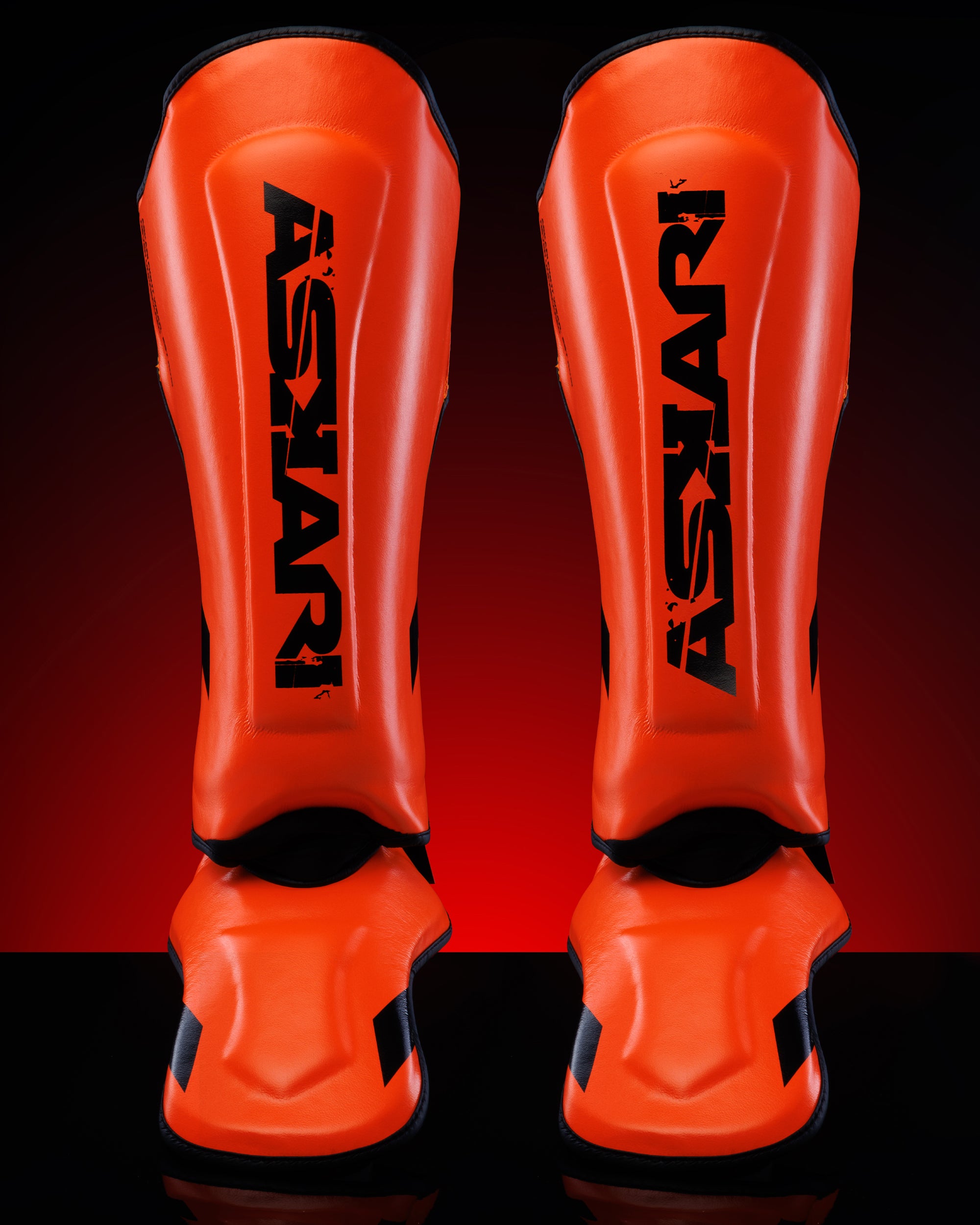 "BLAZE" SHINGUARDS [FLUOR ORANGE]