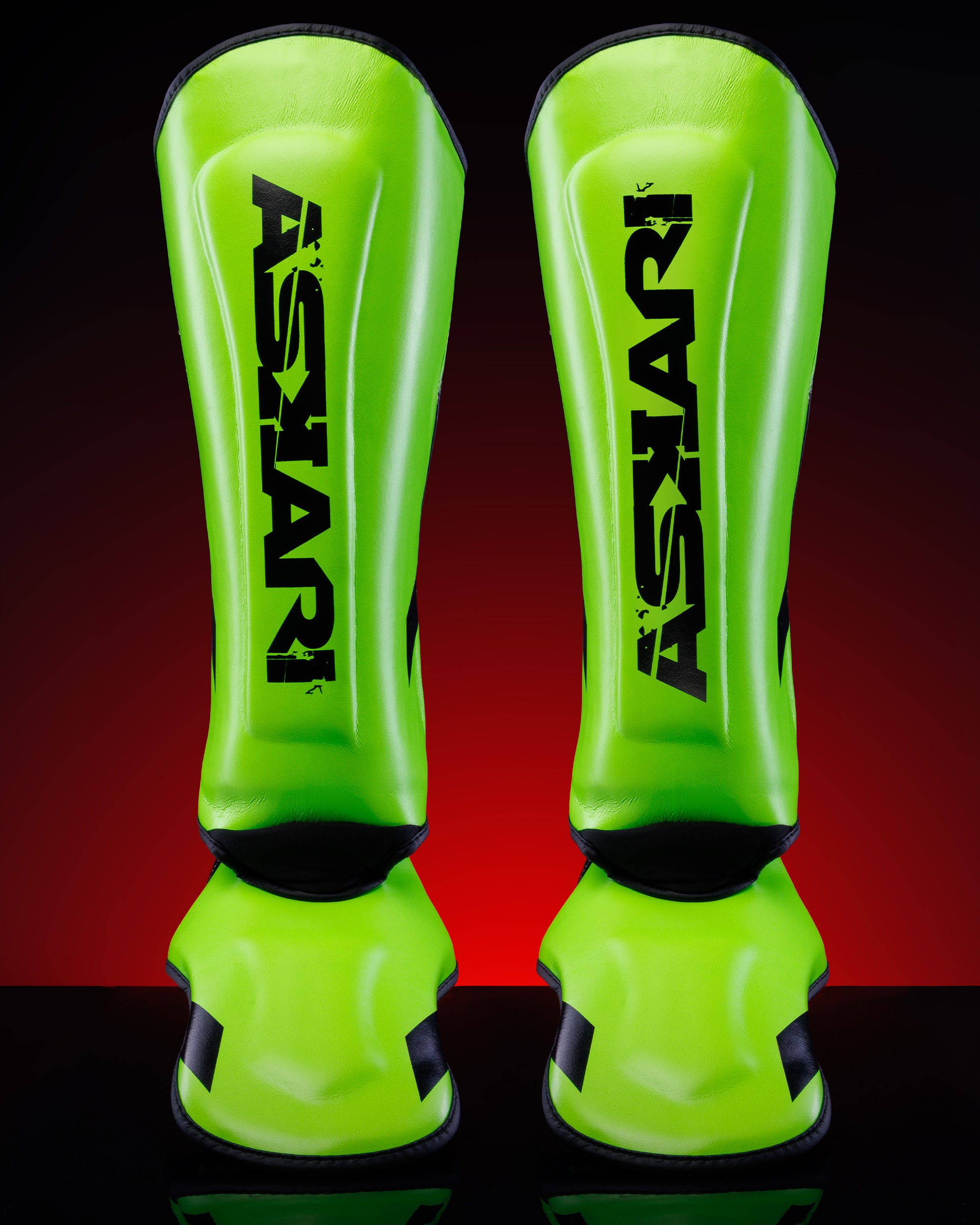 "BLAZE" SHINGUARDS [FLUOR GREEN]