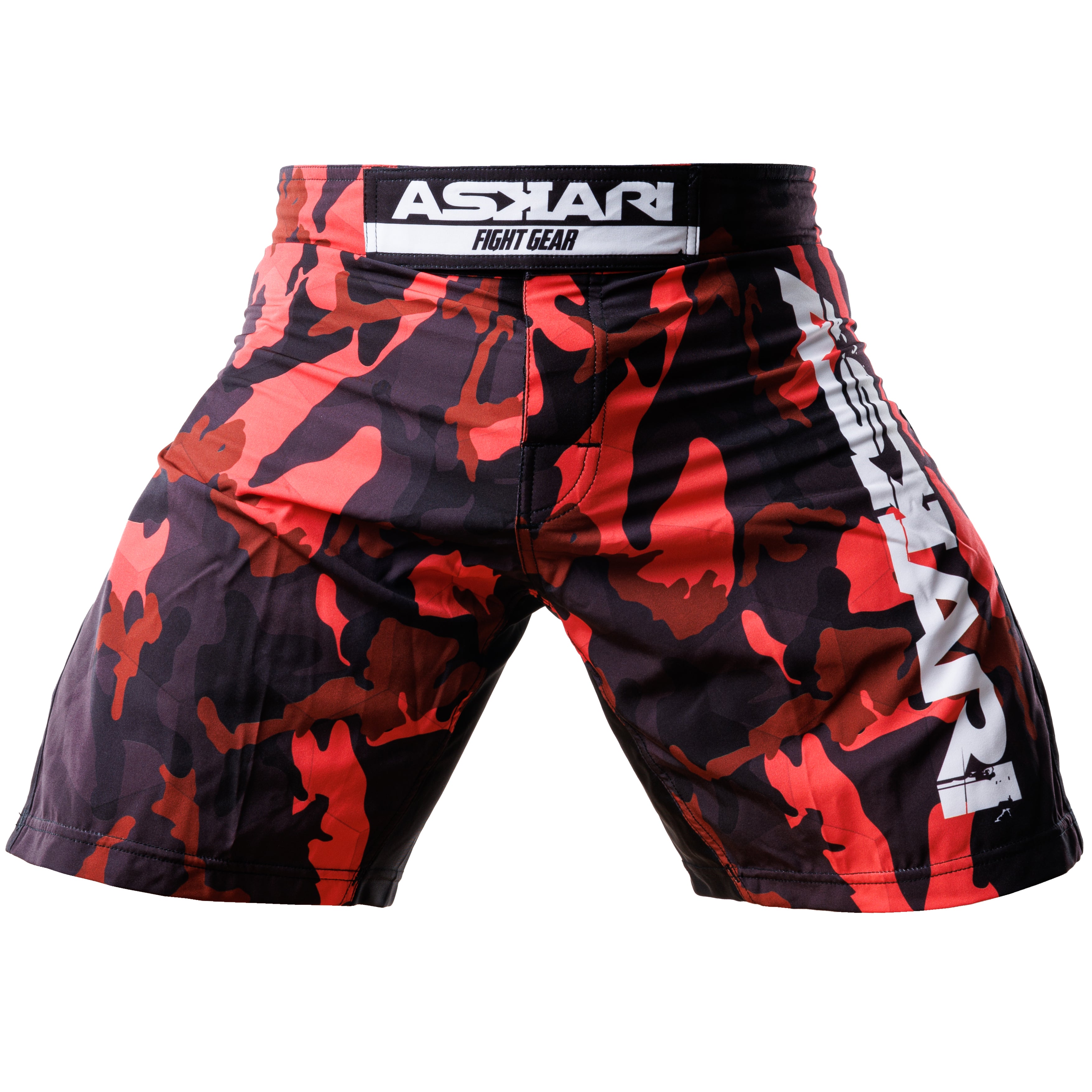 JJ MMA SHORTS [RED CAMOUFLAGE]