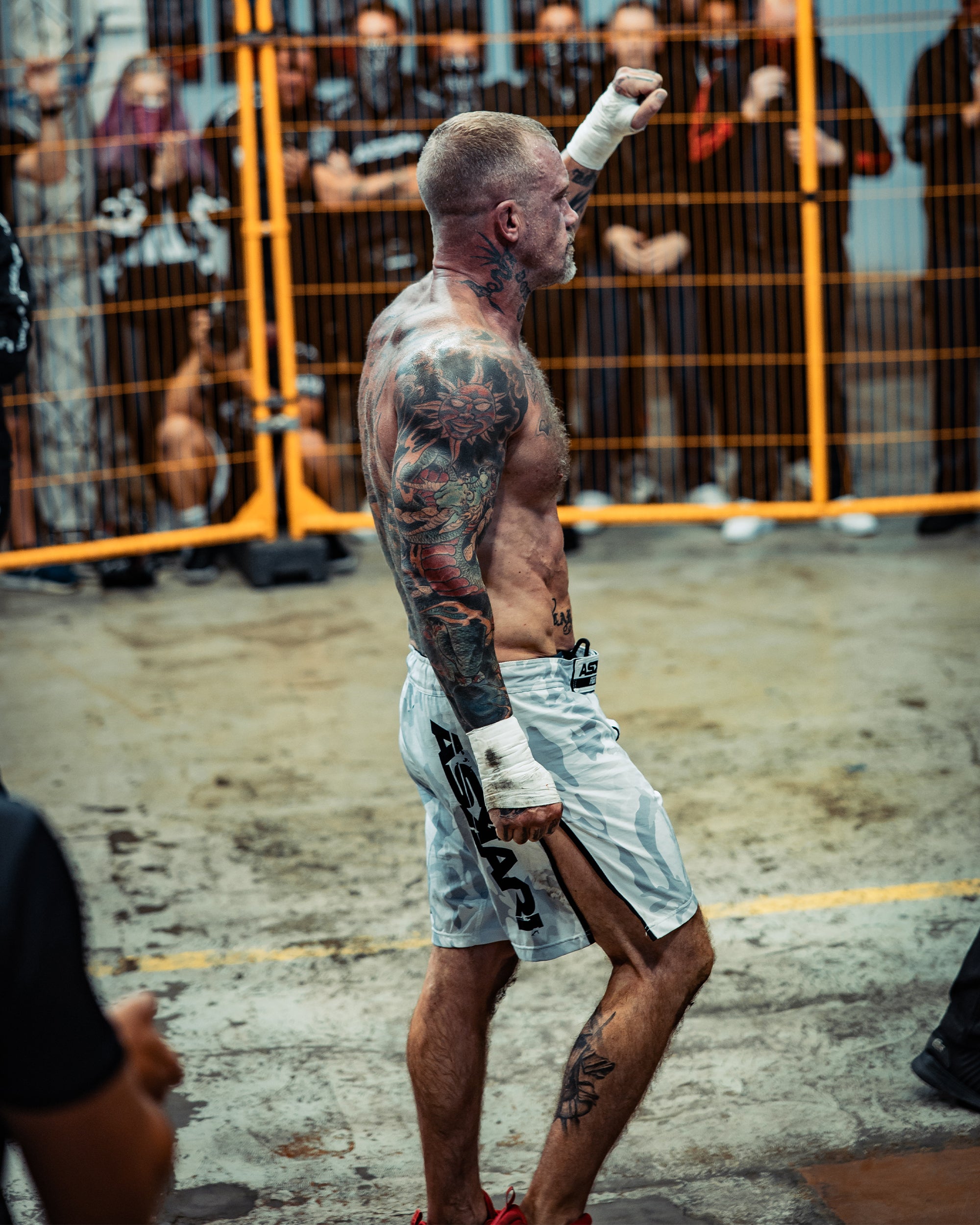 JJ MMA SHORTS [SNOW CAMOUFLAGE]