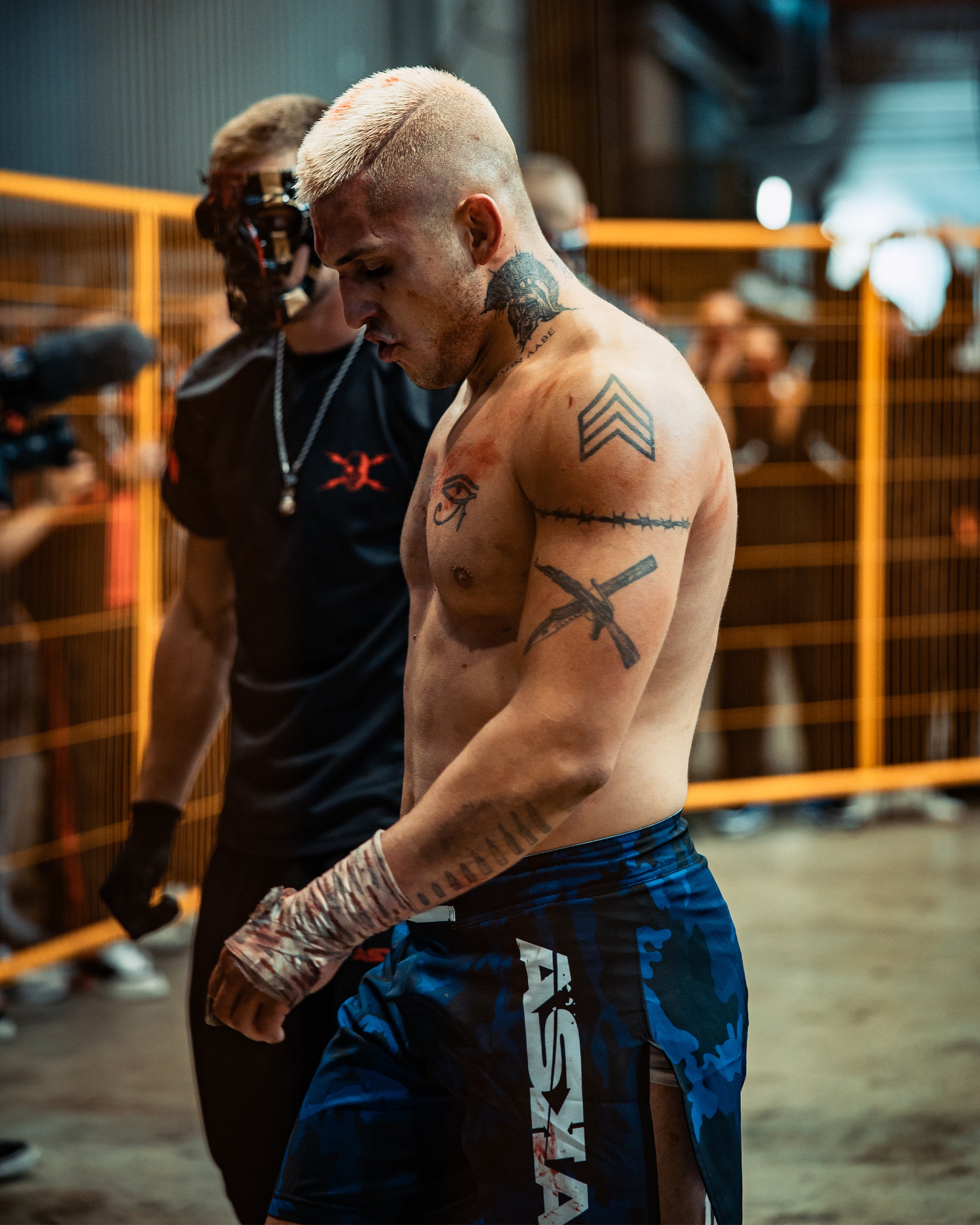 JJ MMA SHORTS [PURPLE CAMOUFLAGE]