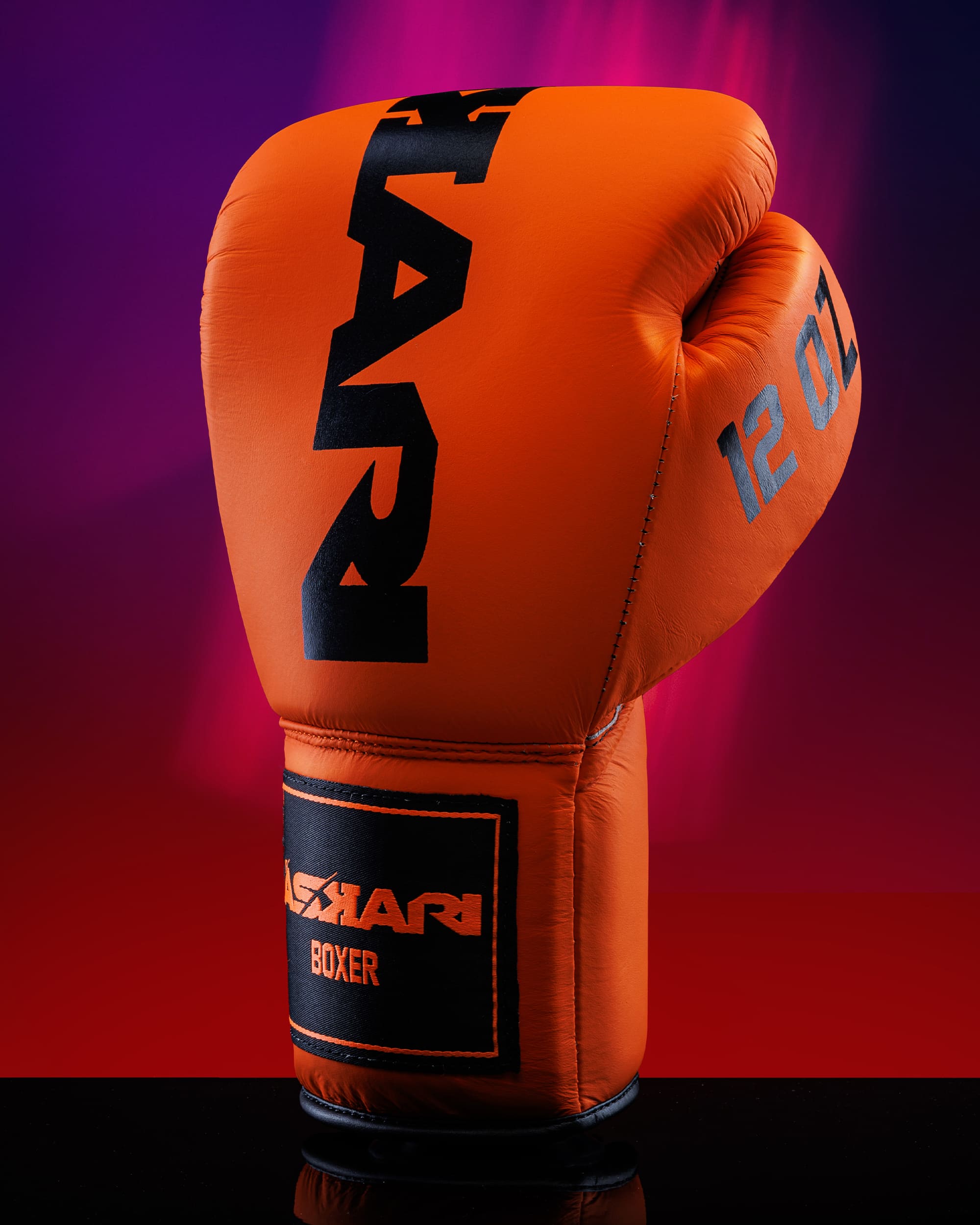 LACE UP PROFFESIONAL BOXING GLOVES [FIRE]