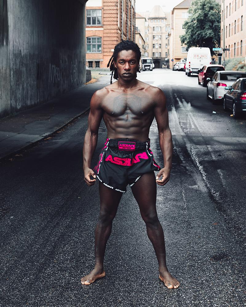 "SAHARA" MUAY THAI SHORTS