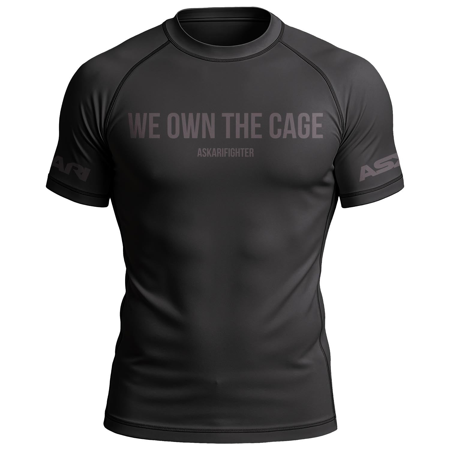 "WE OWN THE CAGE" RASHGUARD