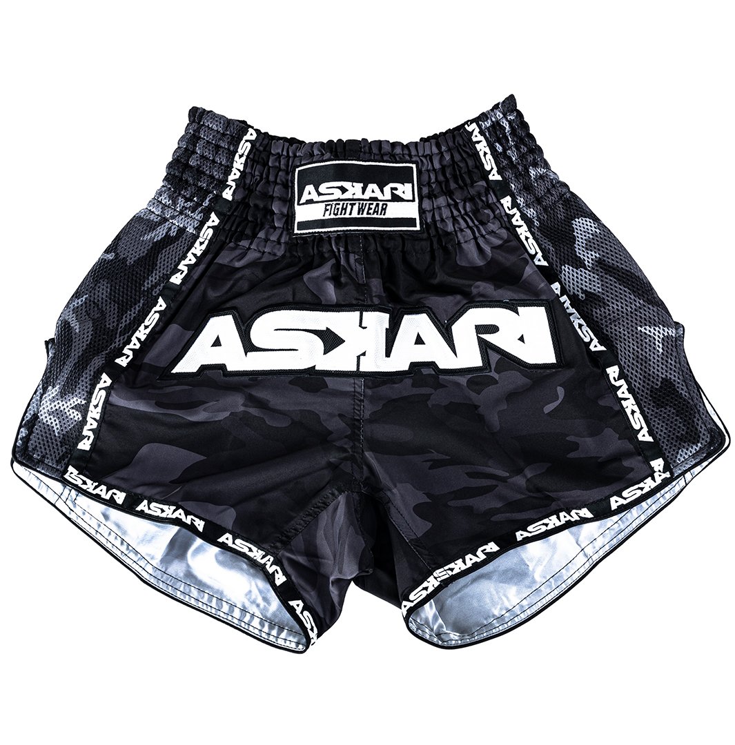 "BLACK DESERT" MUAY THAI SHORTS
