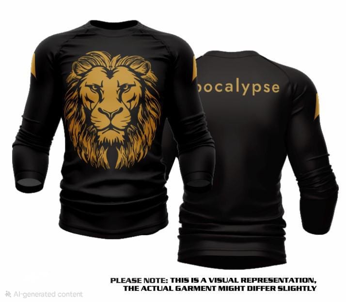 Lion Long sleeve rash guard