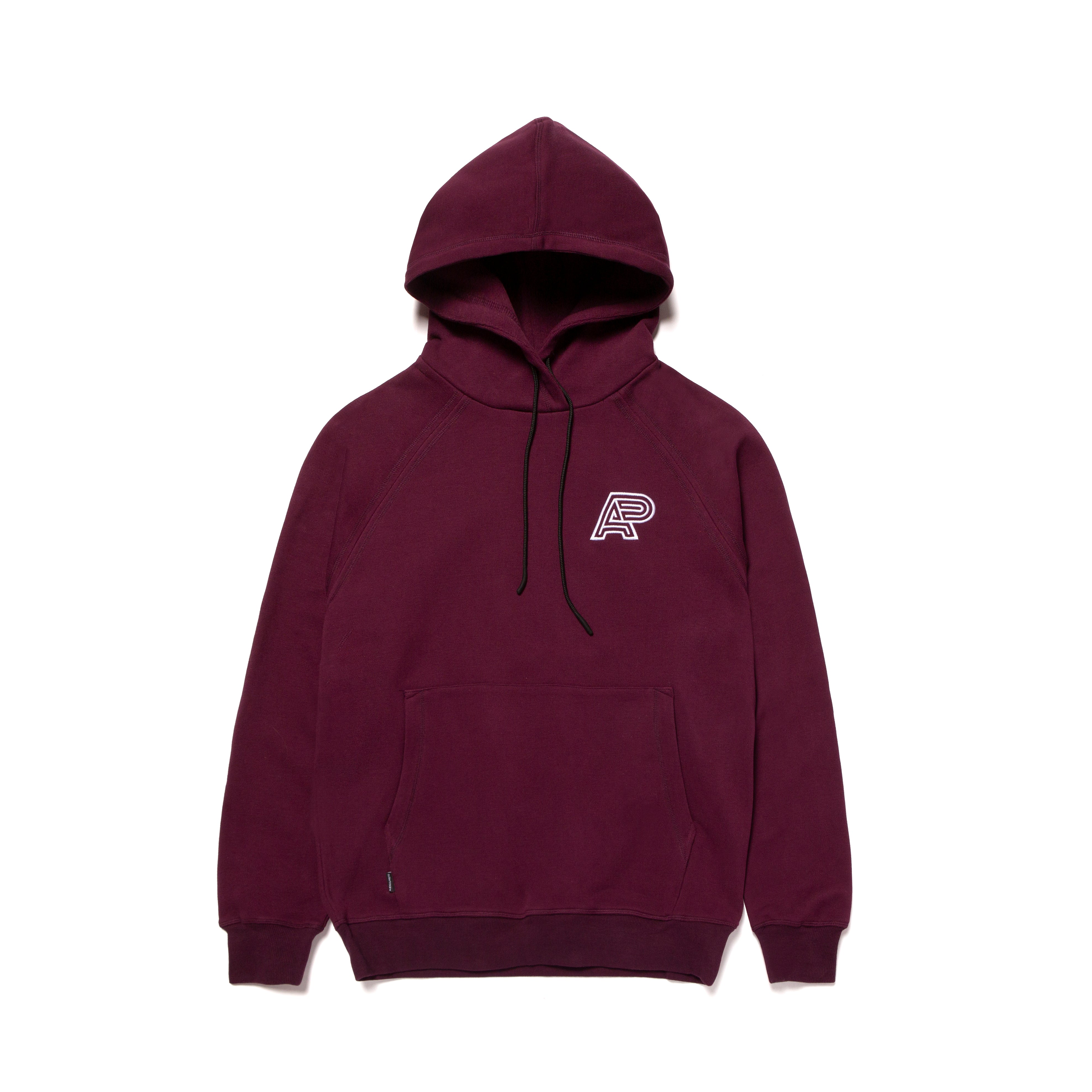 A&P CLASSIC RAGLAN HOODY PLUM (FULFILLMENT)
