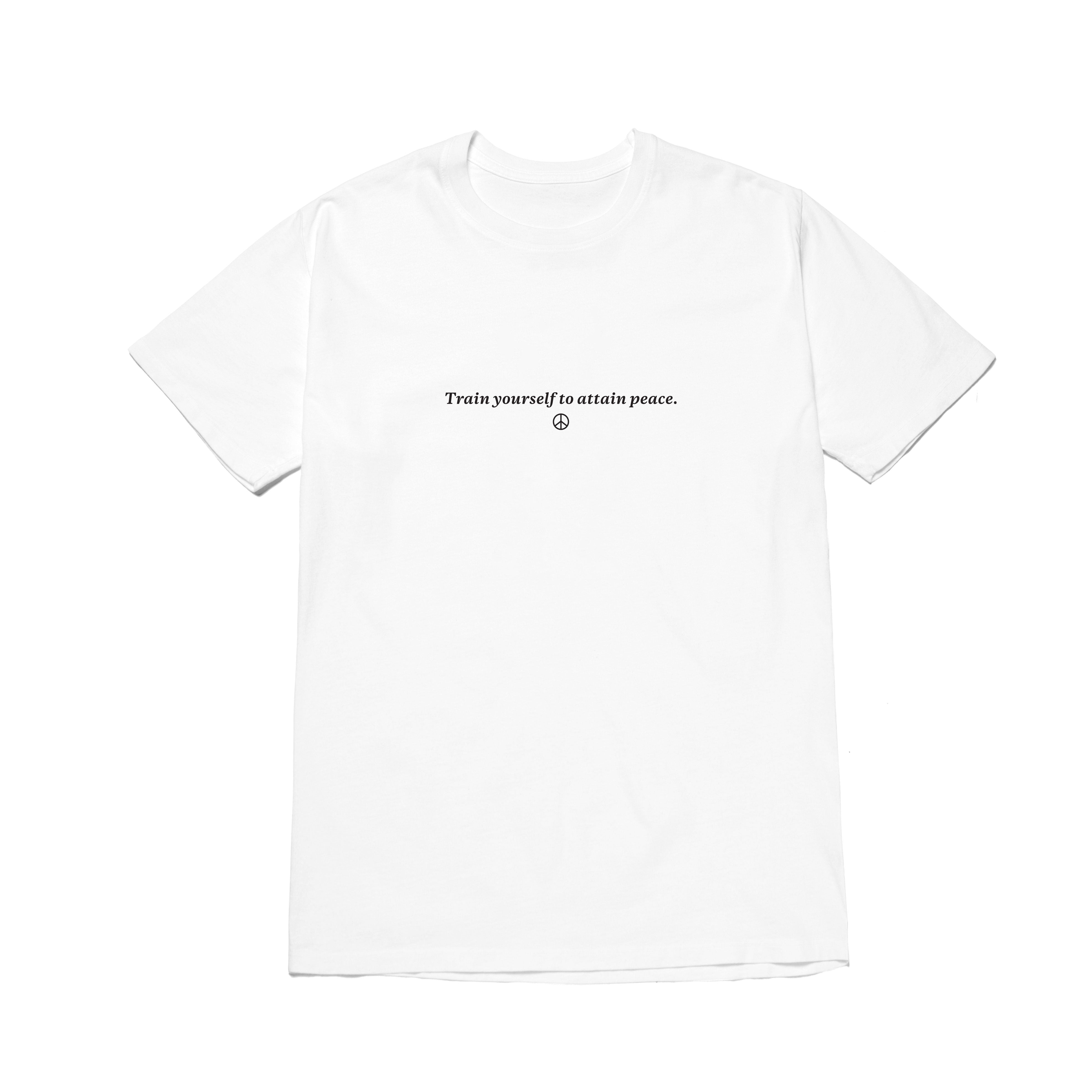 A&P KUUMBA PEACE TEE WHITE