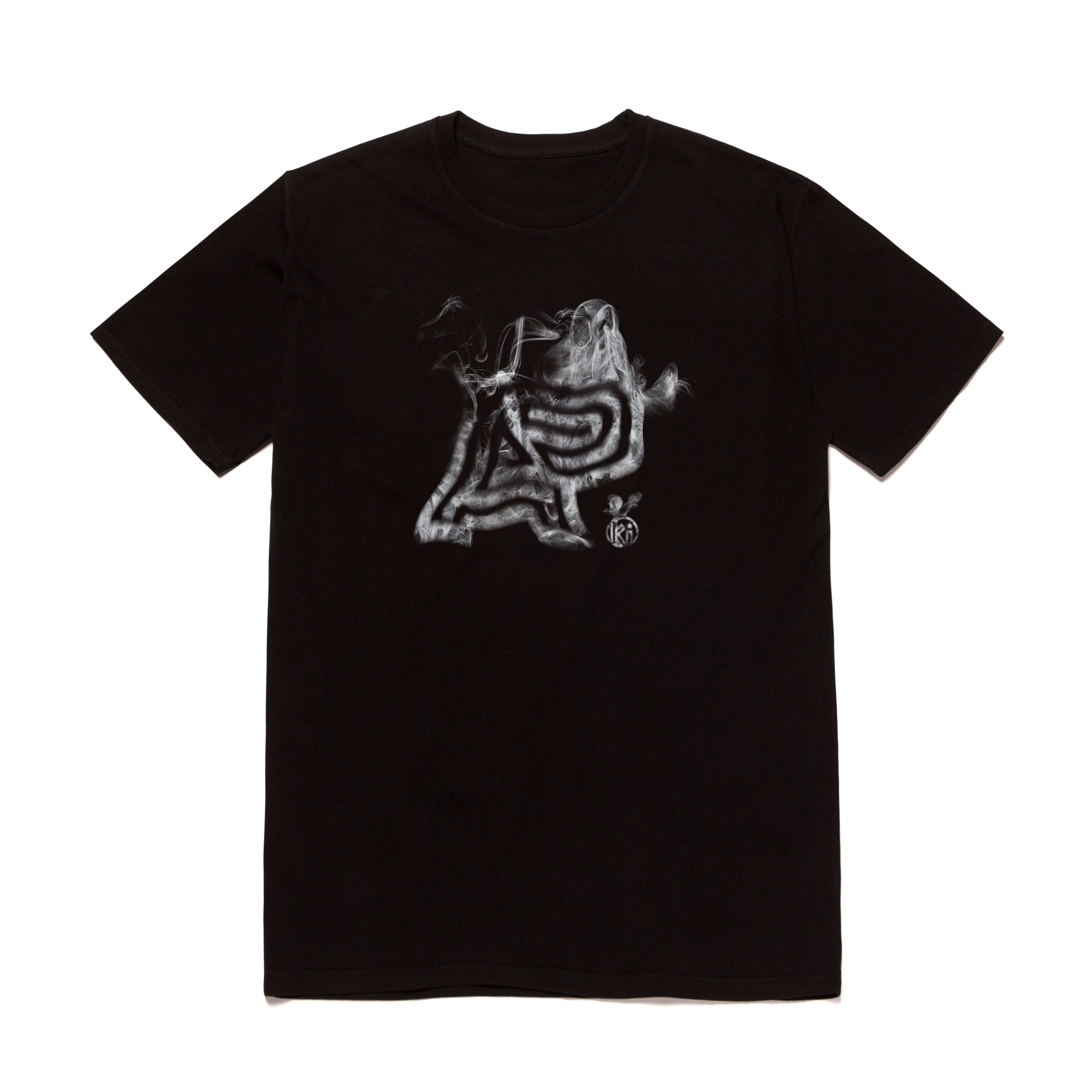 A&P KUUMBA SMOKE MARK TEE BLACK