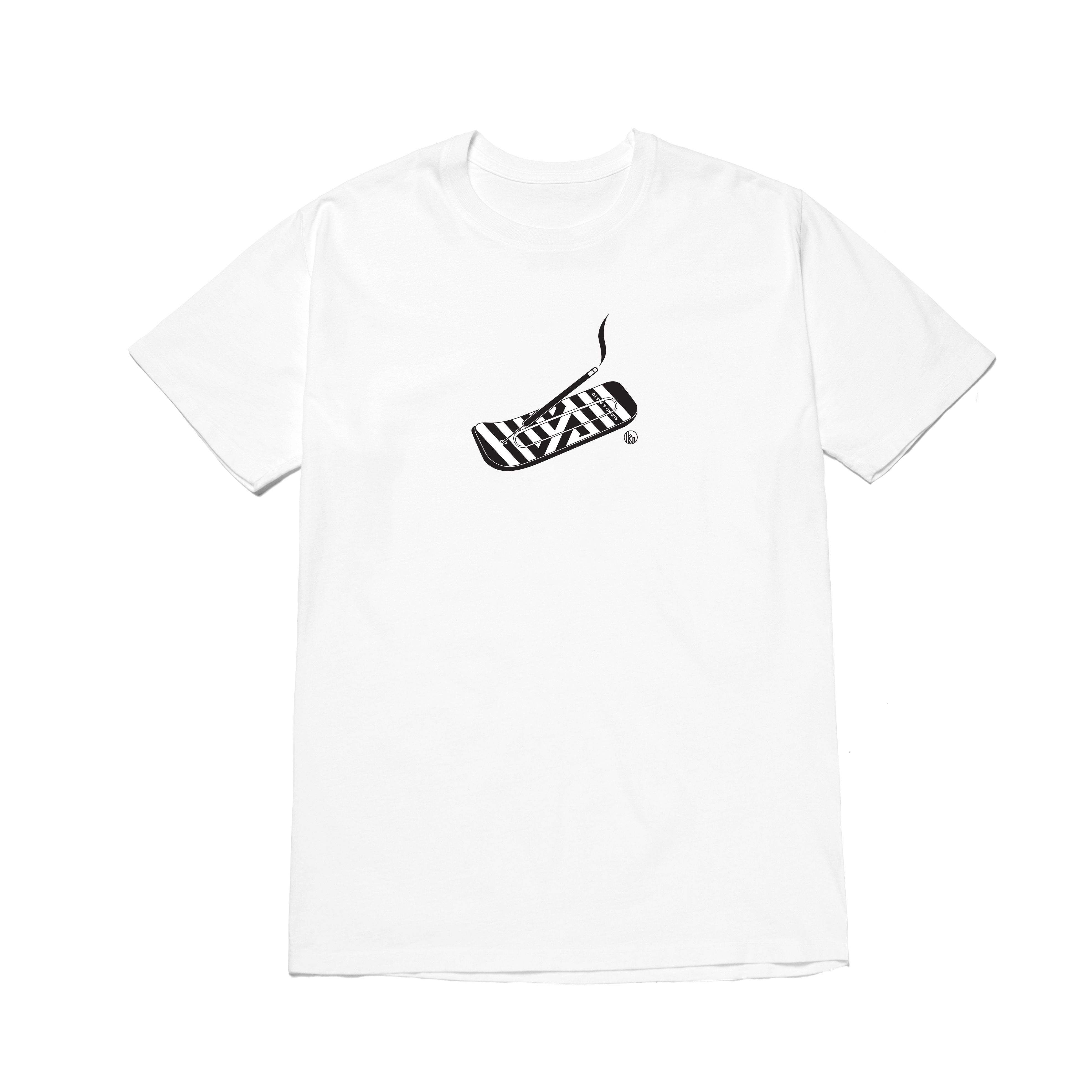 A&P KUUMBA INCENSE TRAY TEE WHITE
