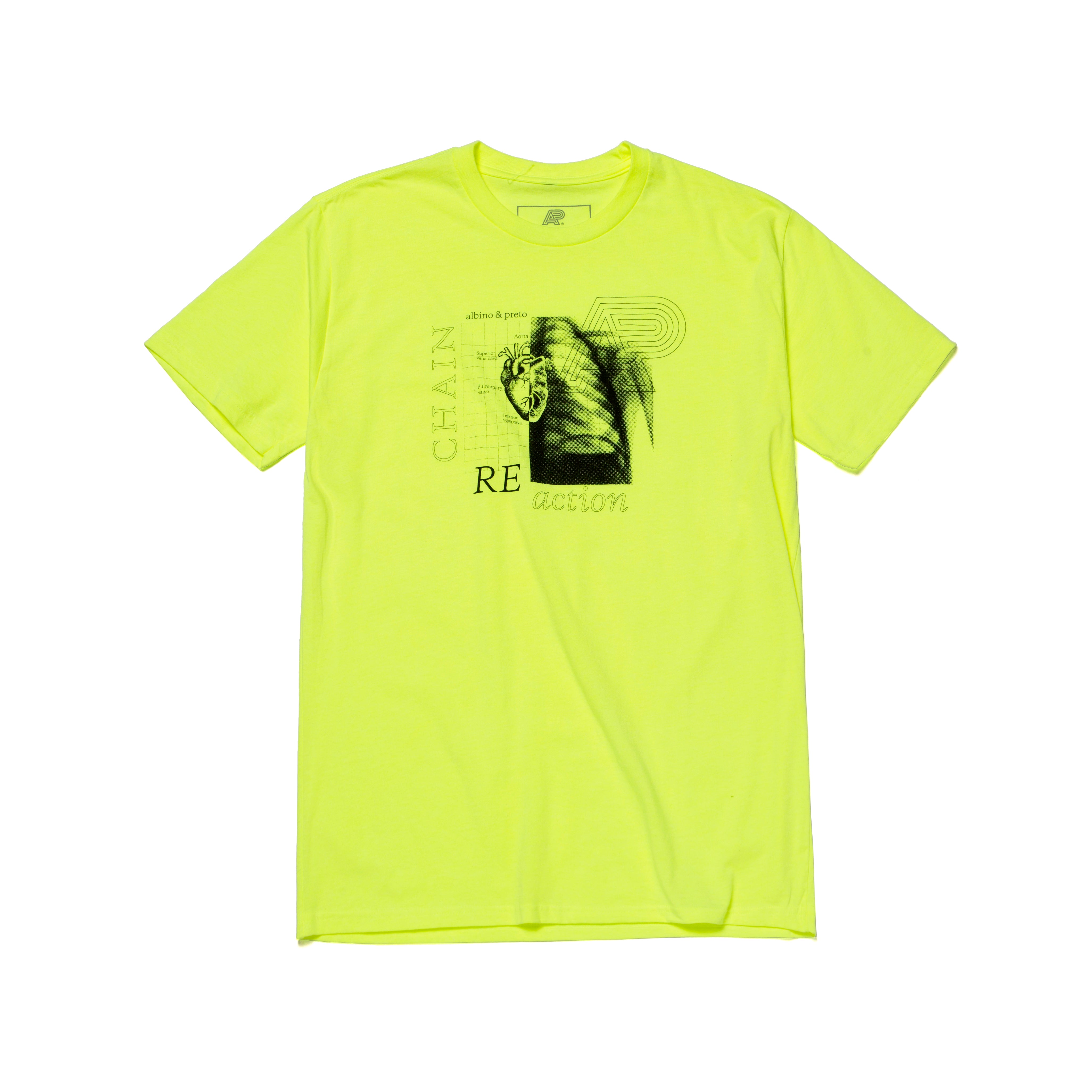 A&P REACTION TEE FLUORESCENT YELLOW