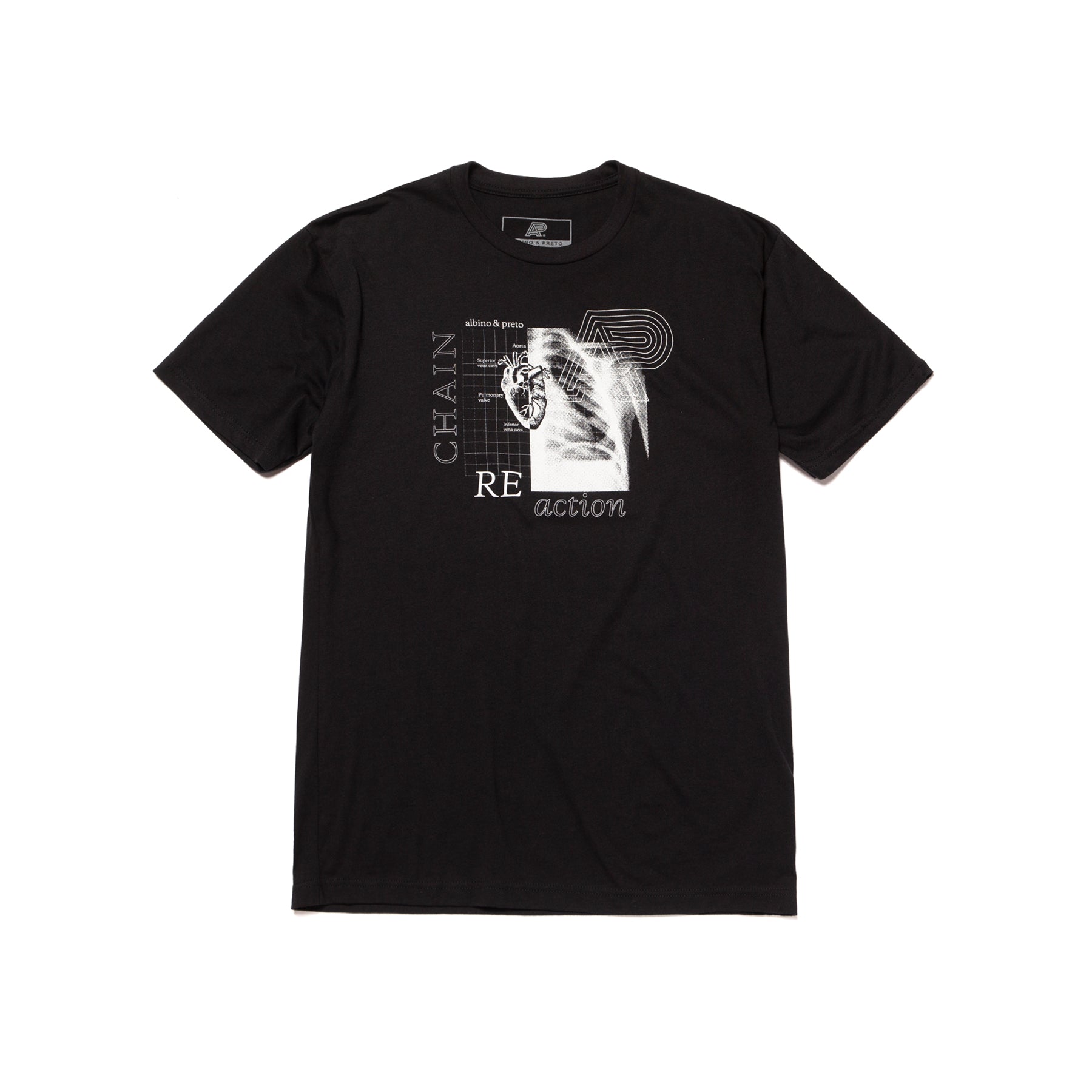 A&P REACTION TEE BLACK