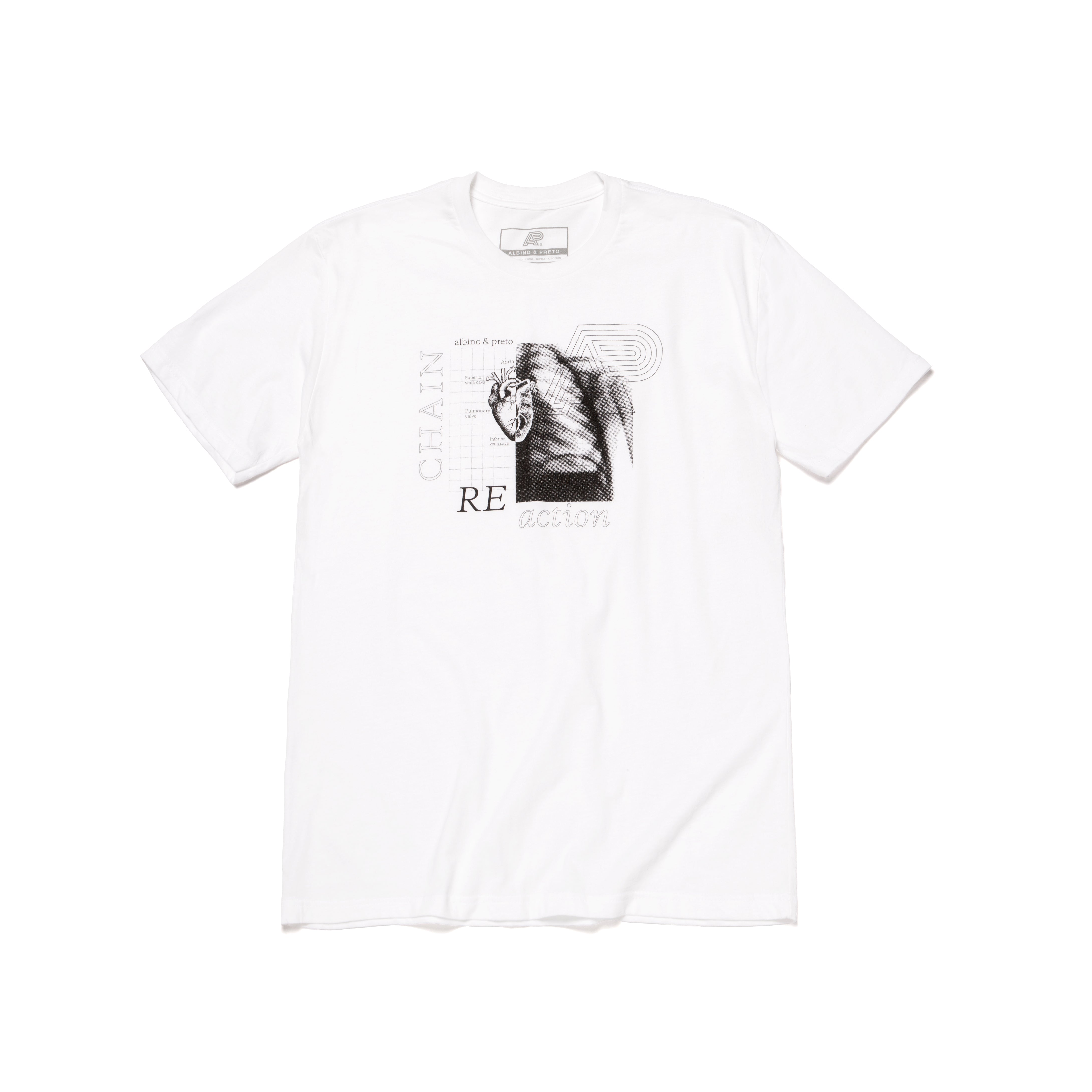 A&P REACTION TEE WHITE (FULFILLMENT)