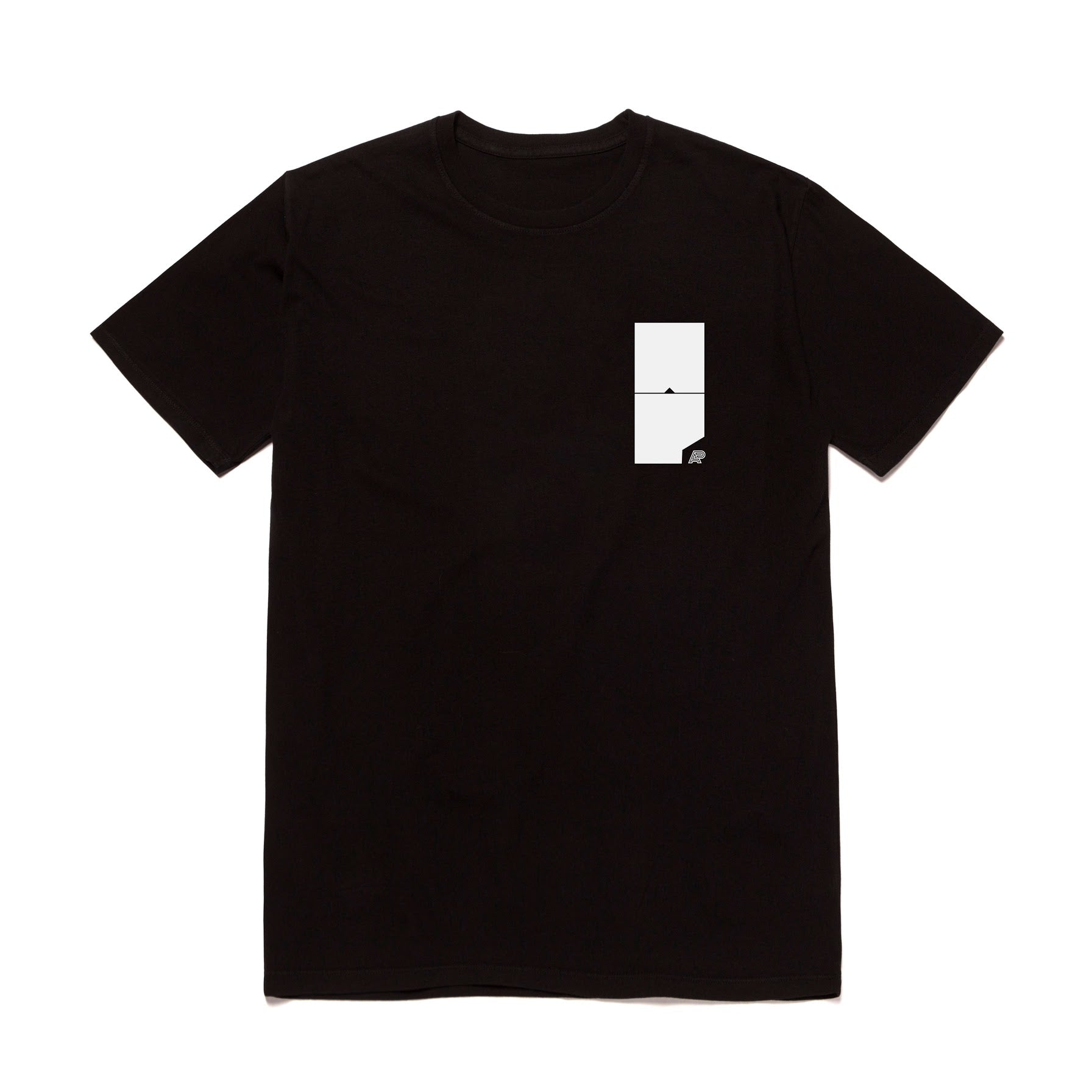 A&P BLOCK MARK TEE BLACK (FULFILLMENT)