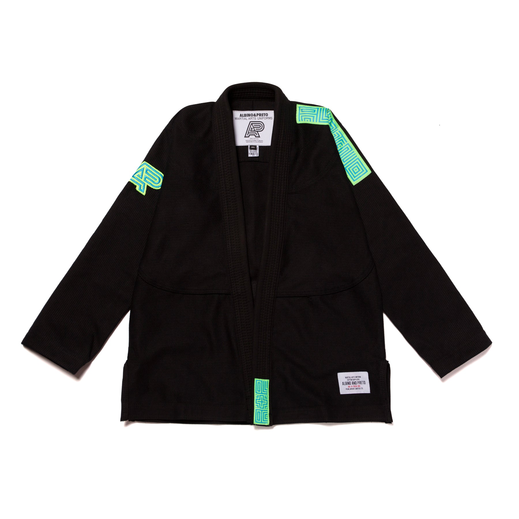 A&P SERIES 8 BRAZIL KIMONO BLACK (FULFILLMENT)