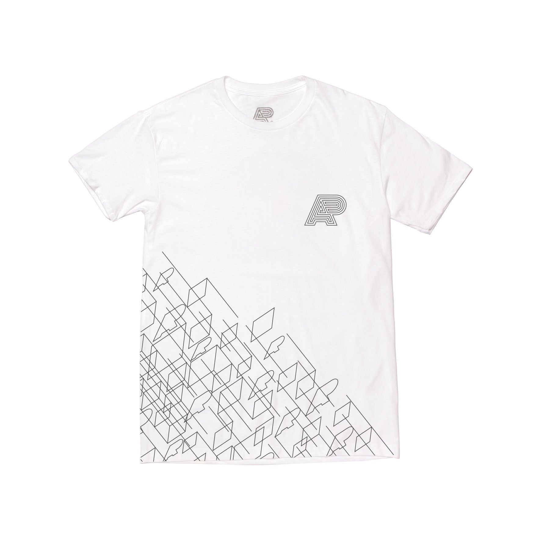A&P WIREFRAME TEE WHITE