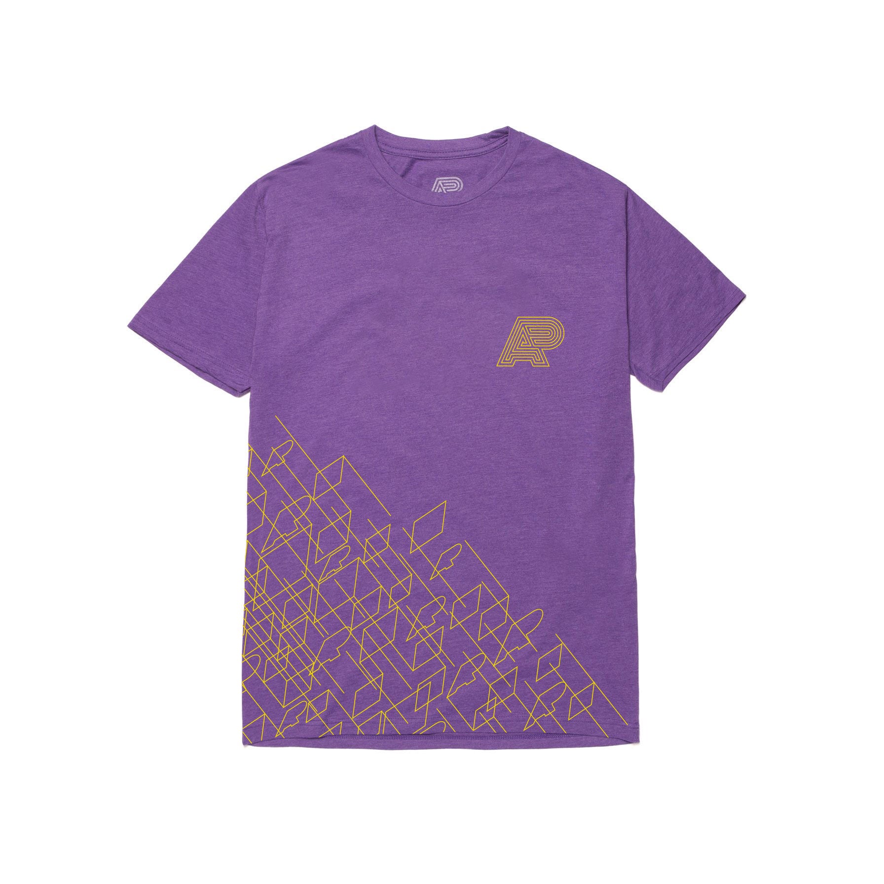 A&P WIREFRAME TEE PURPLE