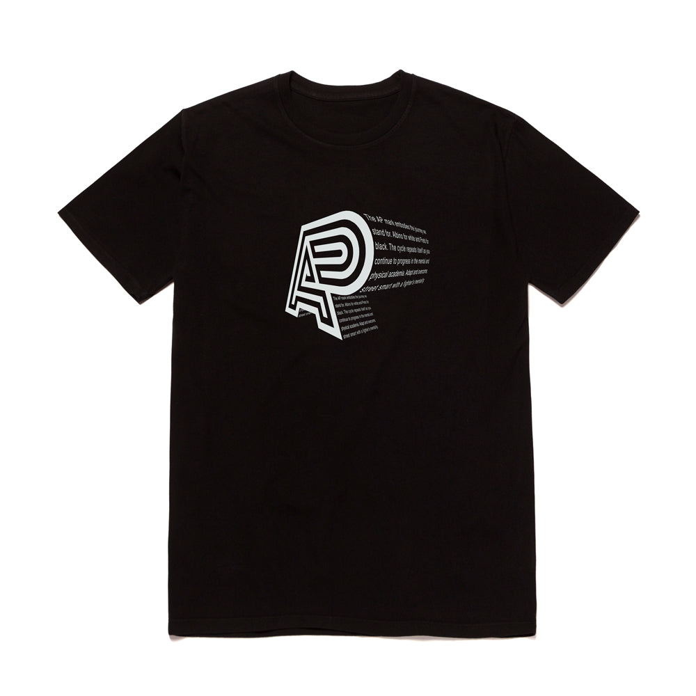 A&P MANIFEST TEE BLACK