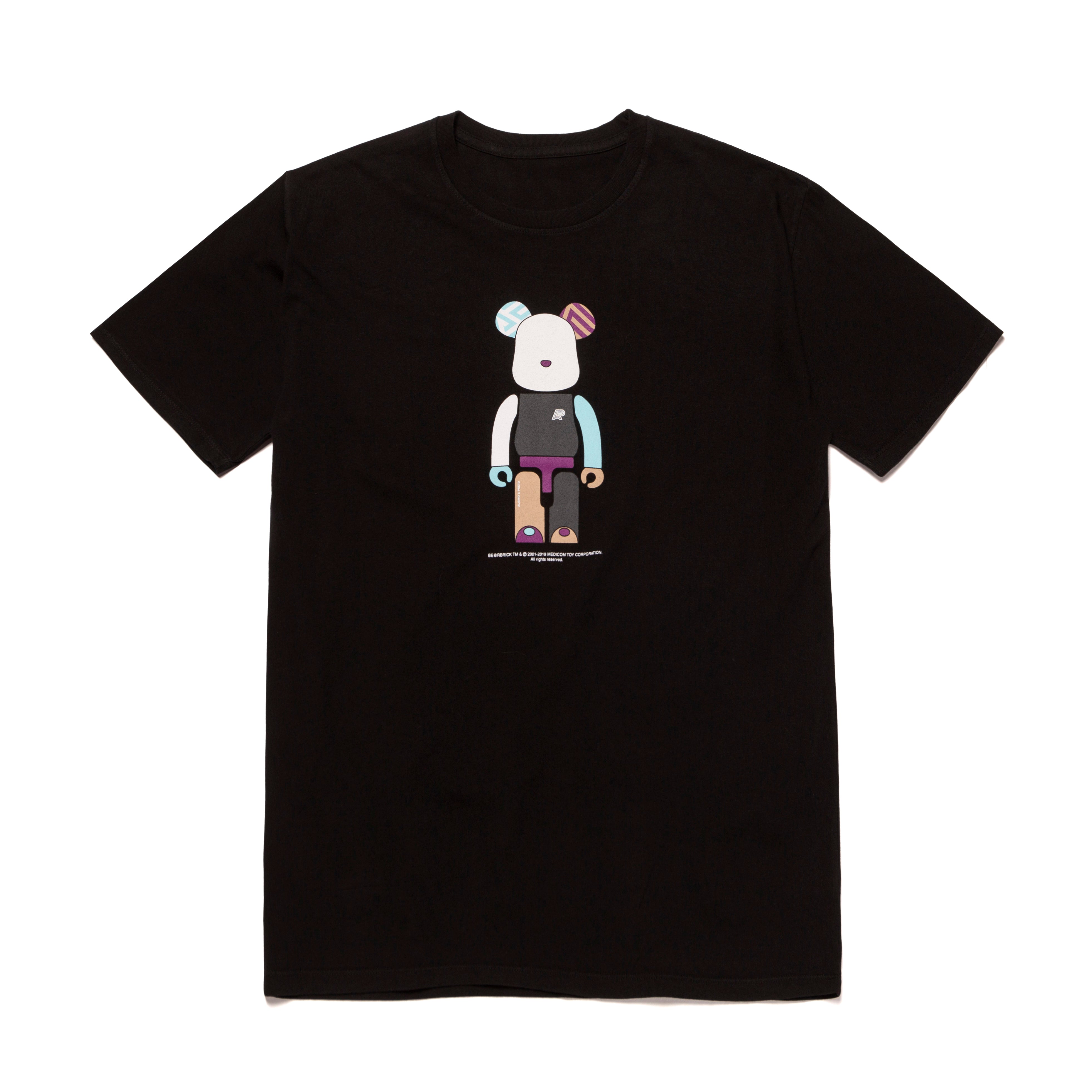A&P + BE@RBRICK TEE BLACK FULFILLMENT