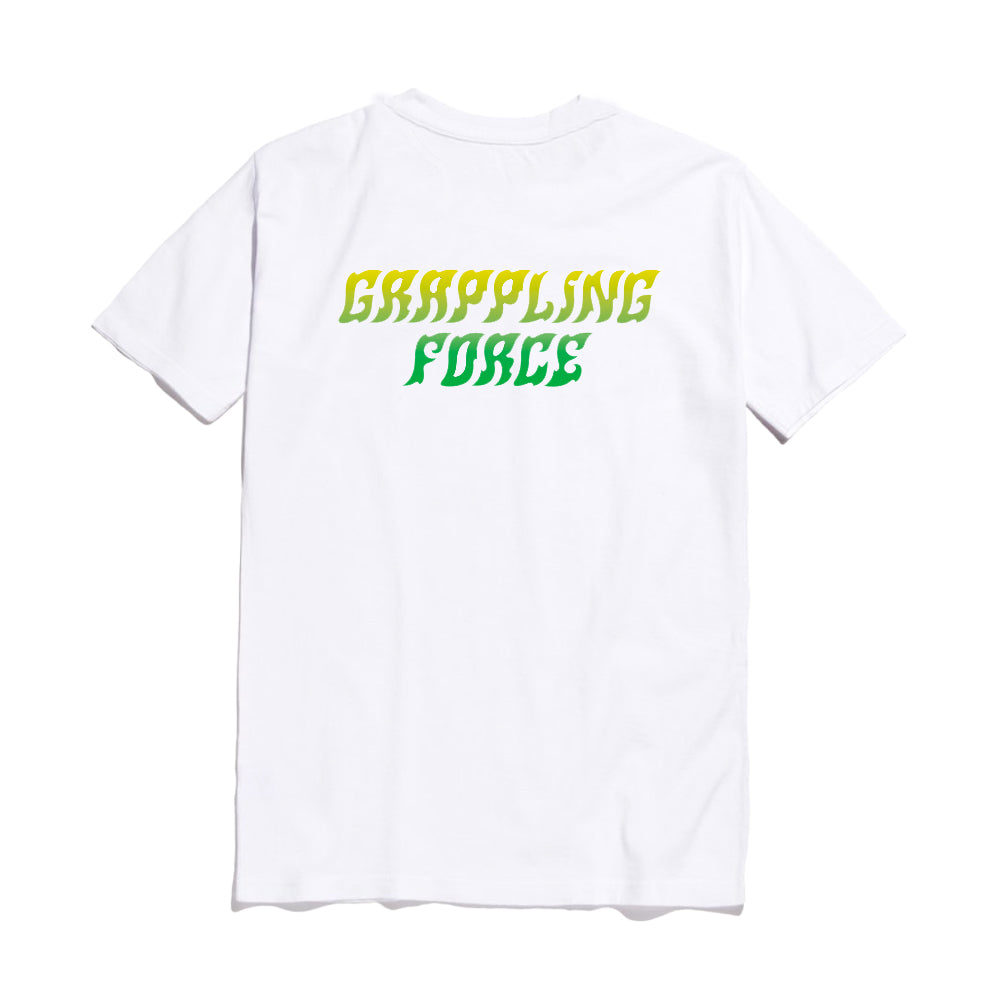 HEAT WAVE MARK TEE (WHITE) (FULFILLMENT)