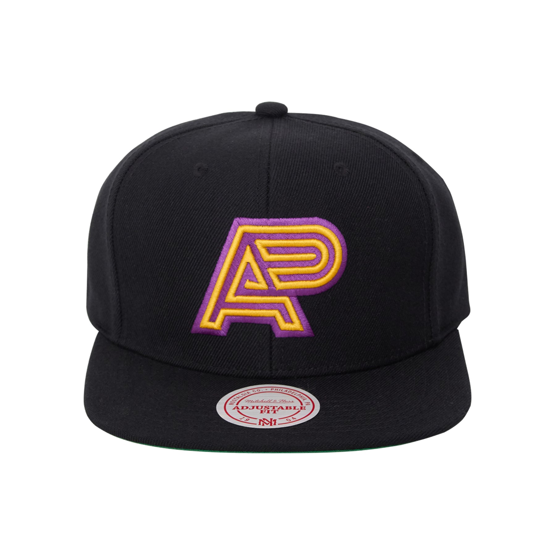 Q4 A&P X MITCHELL & NESS SNAPBACK (PURPLE/YELLOW) (FULFILLMENT)