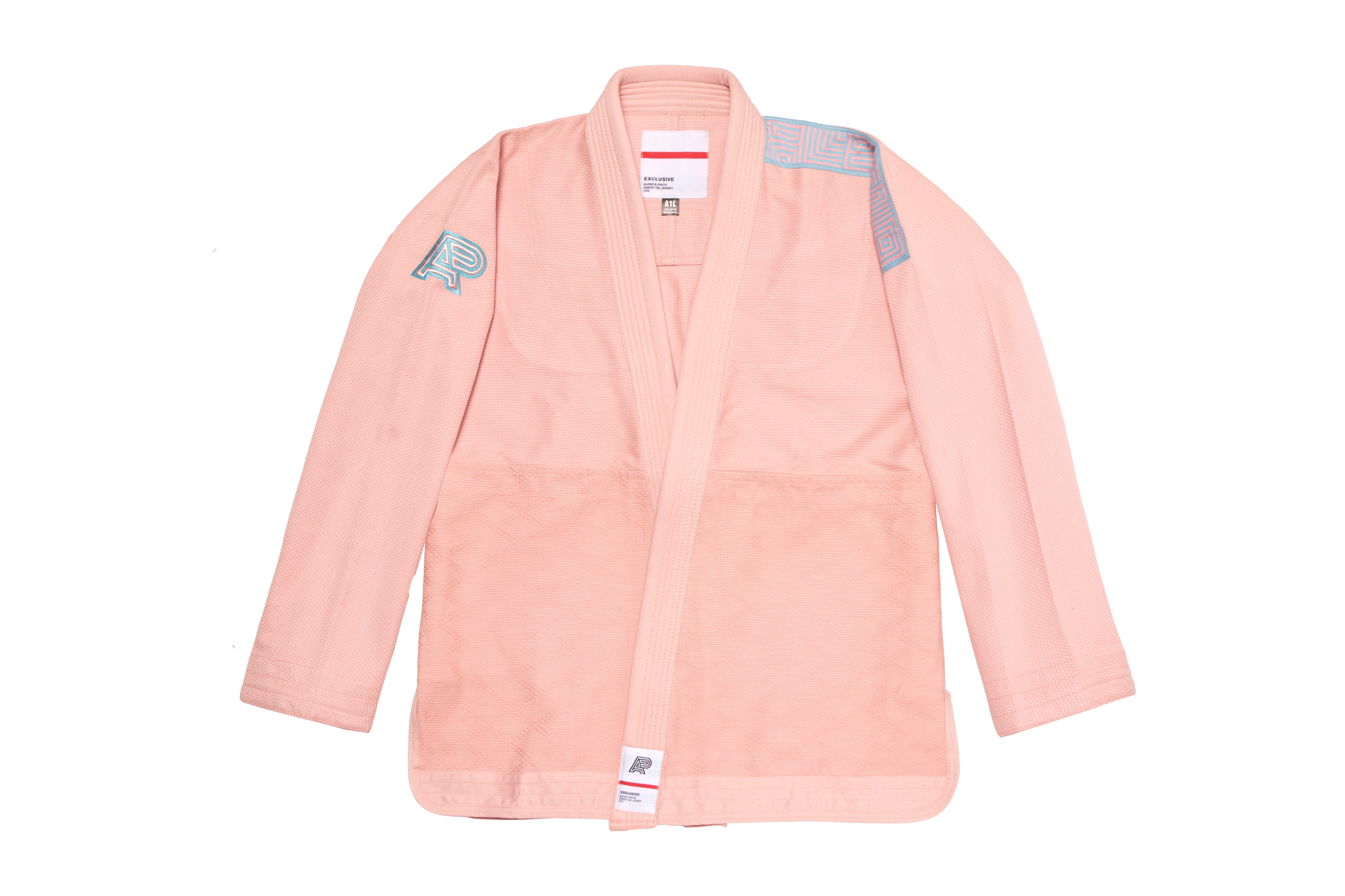 B47 SALMON PASTEL QS KIMONO (FULFILLMENT)