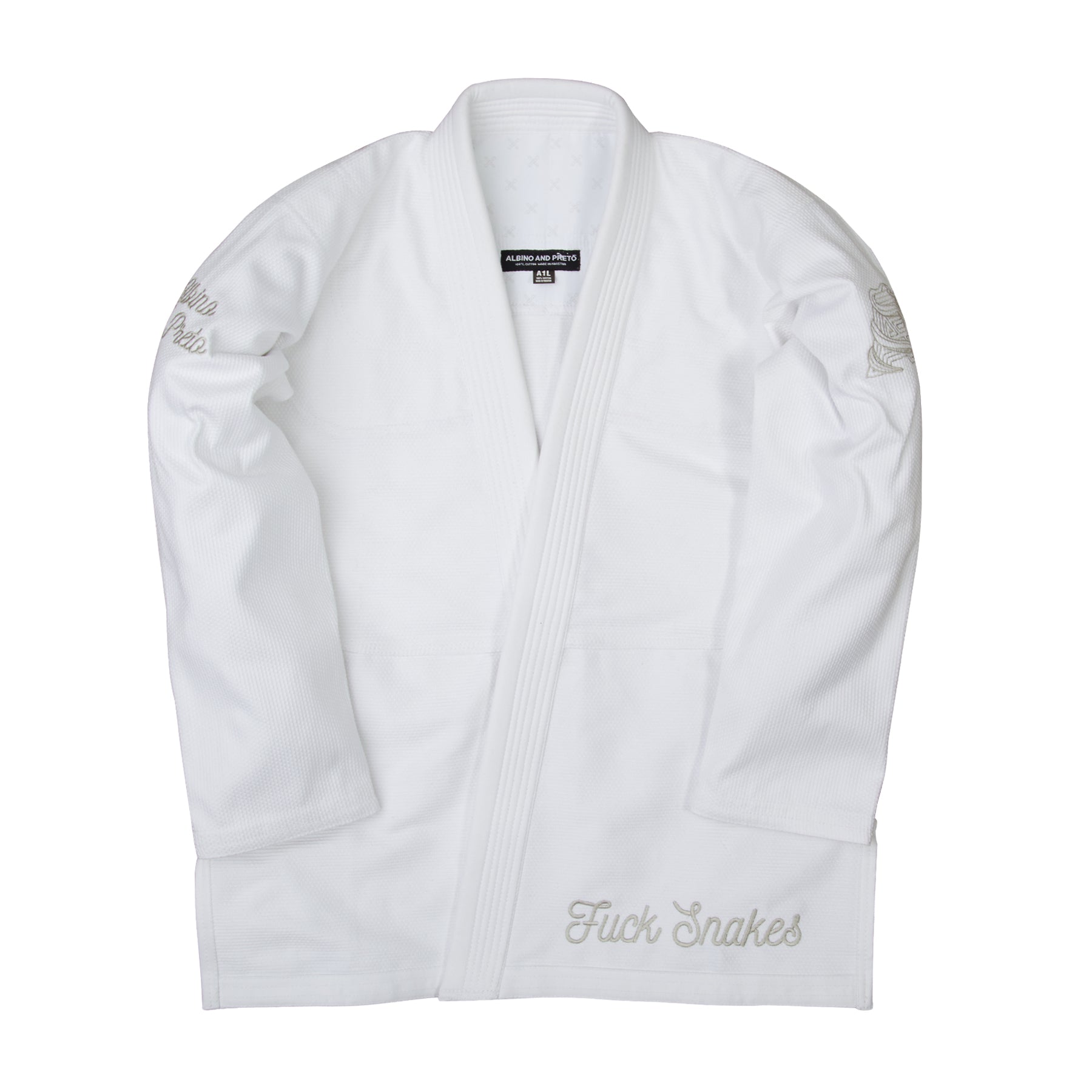 B31 SNAKES KIMONO *WHITE*