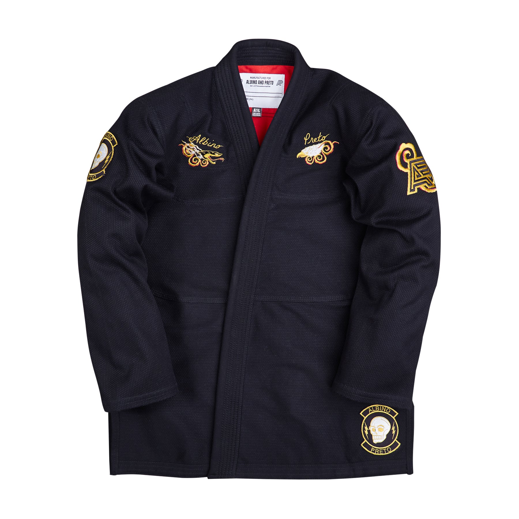 B38 SOUVENIR KIMONO (BLACK)