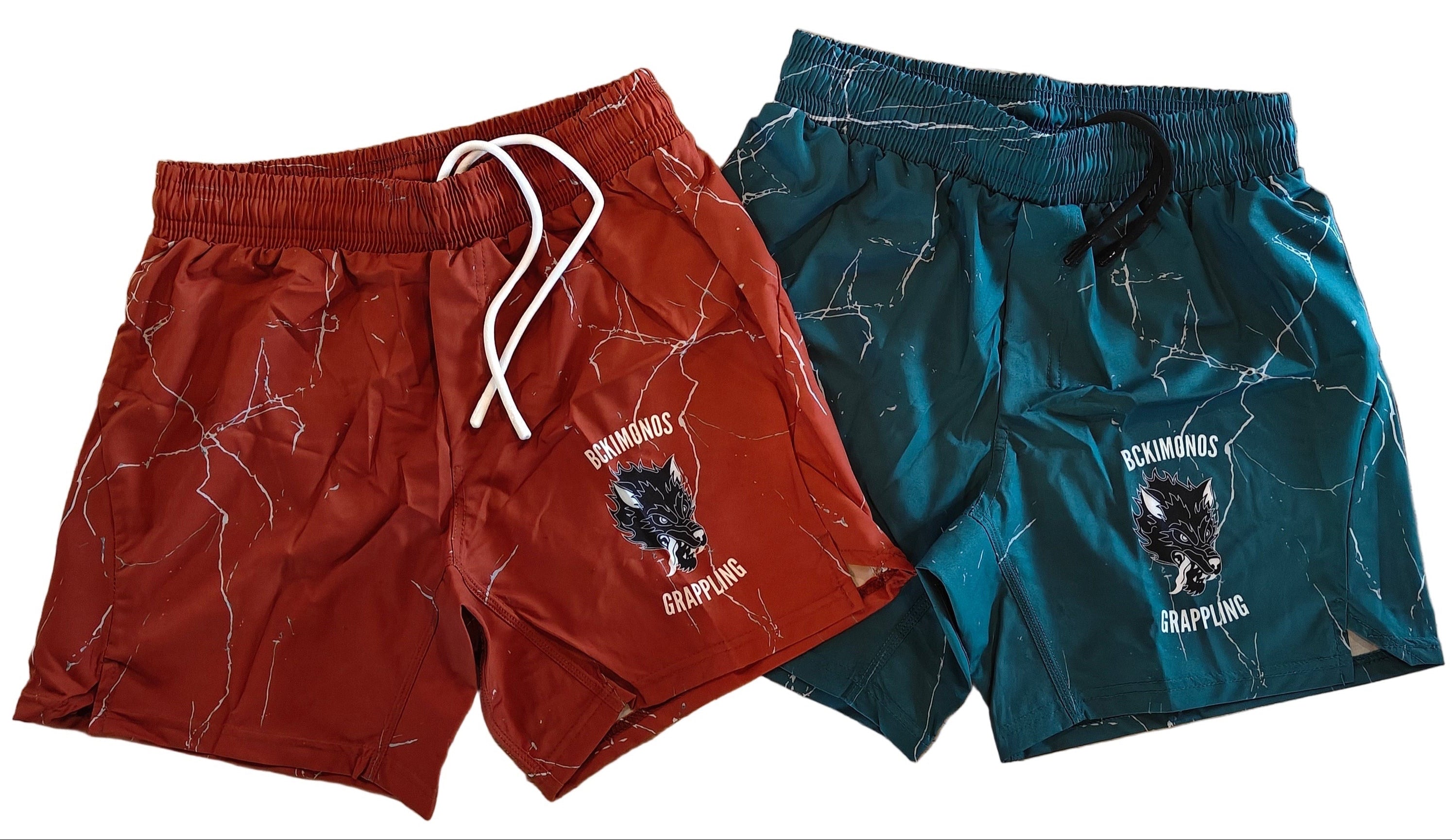 BJJ NoGi Grappling Short: The Wolf