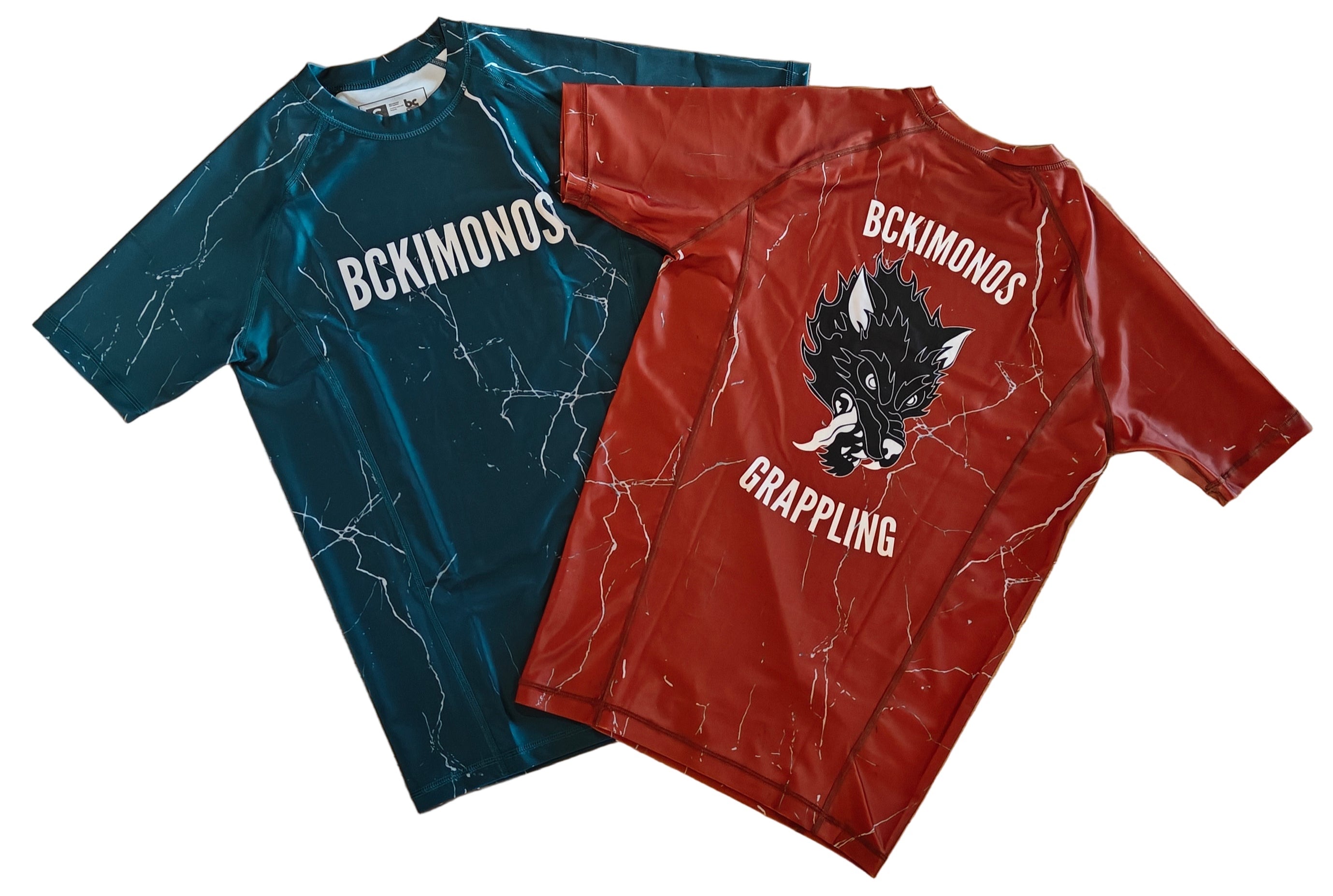 BJJ NoGi Rash Guard: The Wolf