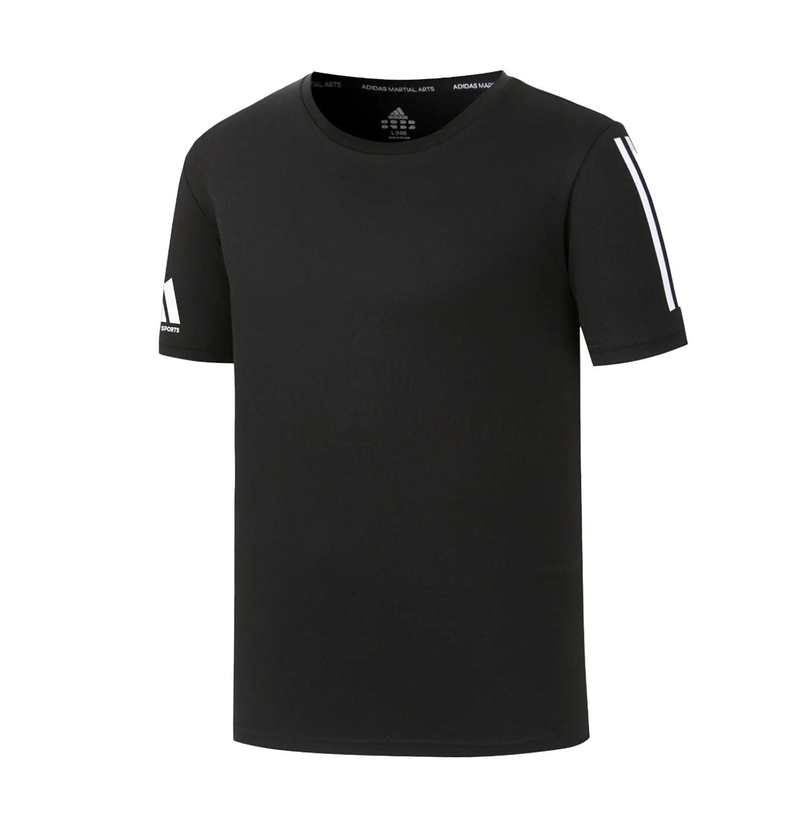 adidas Combat Sports Performance DriFit T-Shirt  with 3 Stripes