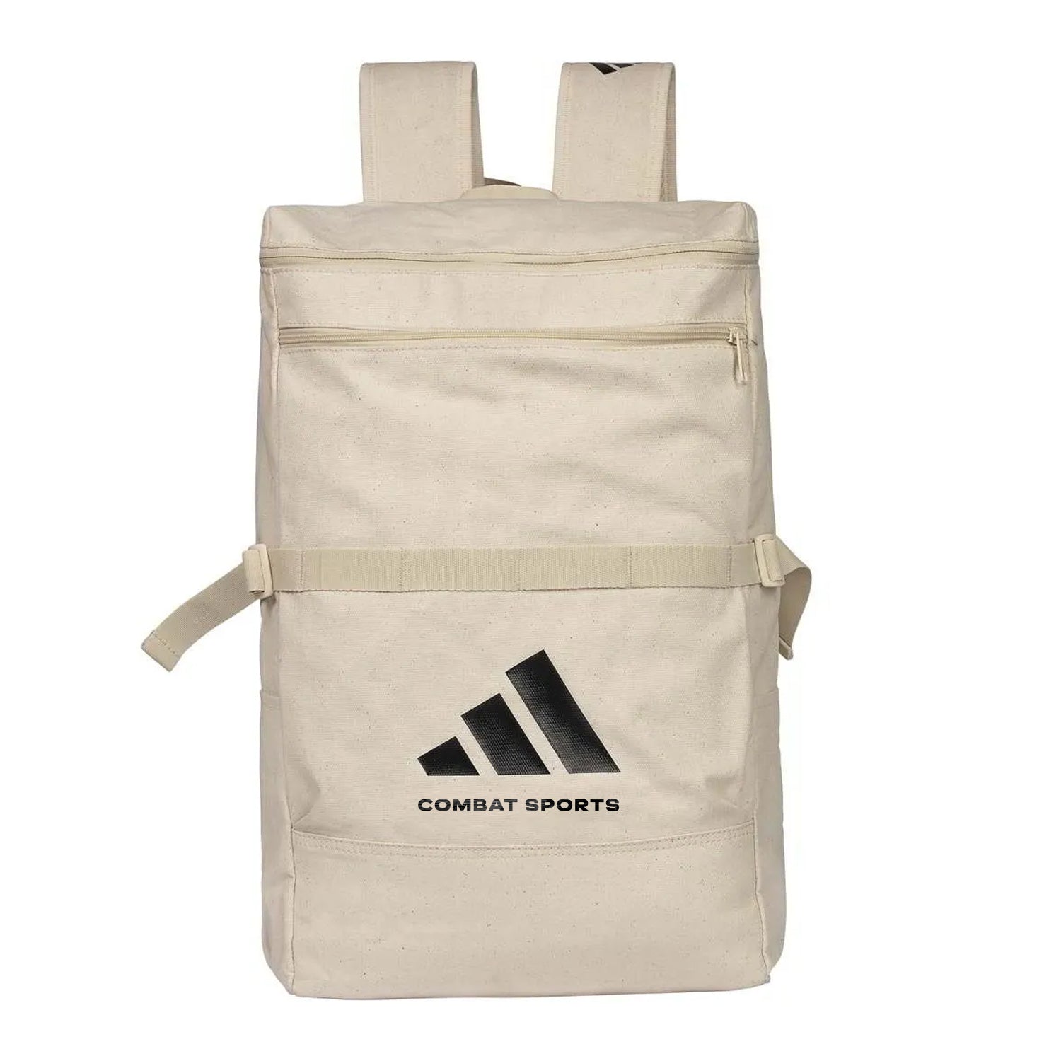 adidas Combat Sports Multipurpose Cotton Canvas Backpack - Natural