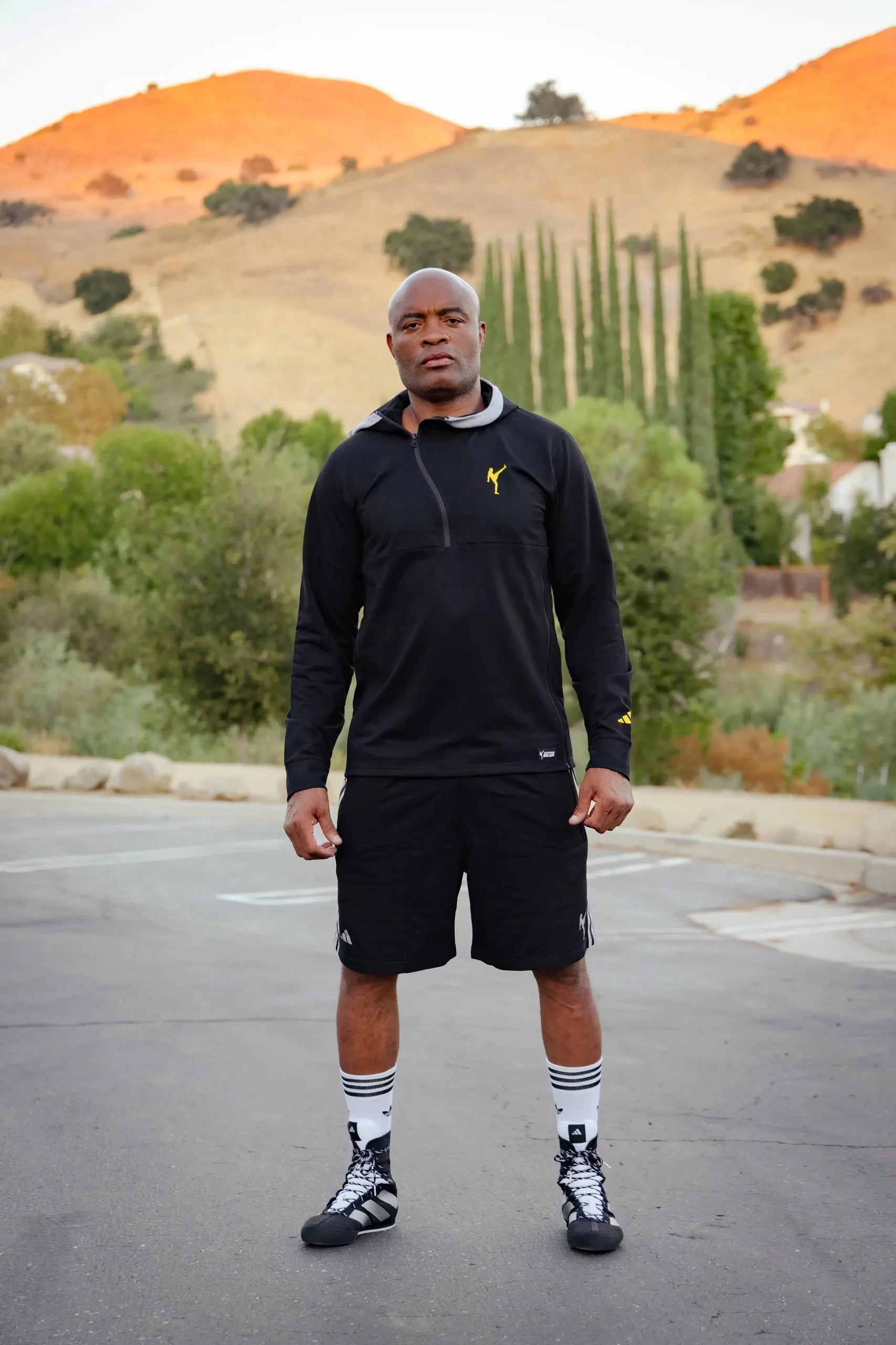 adidas x Anderson Silva Boxing Shorts adiASSH02