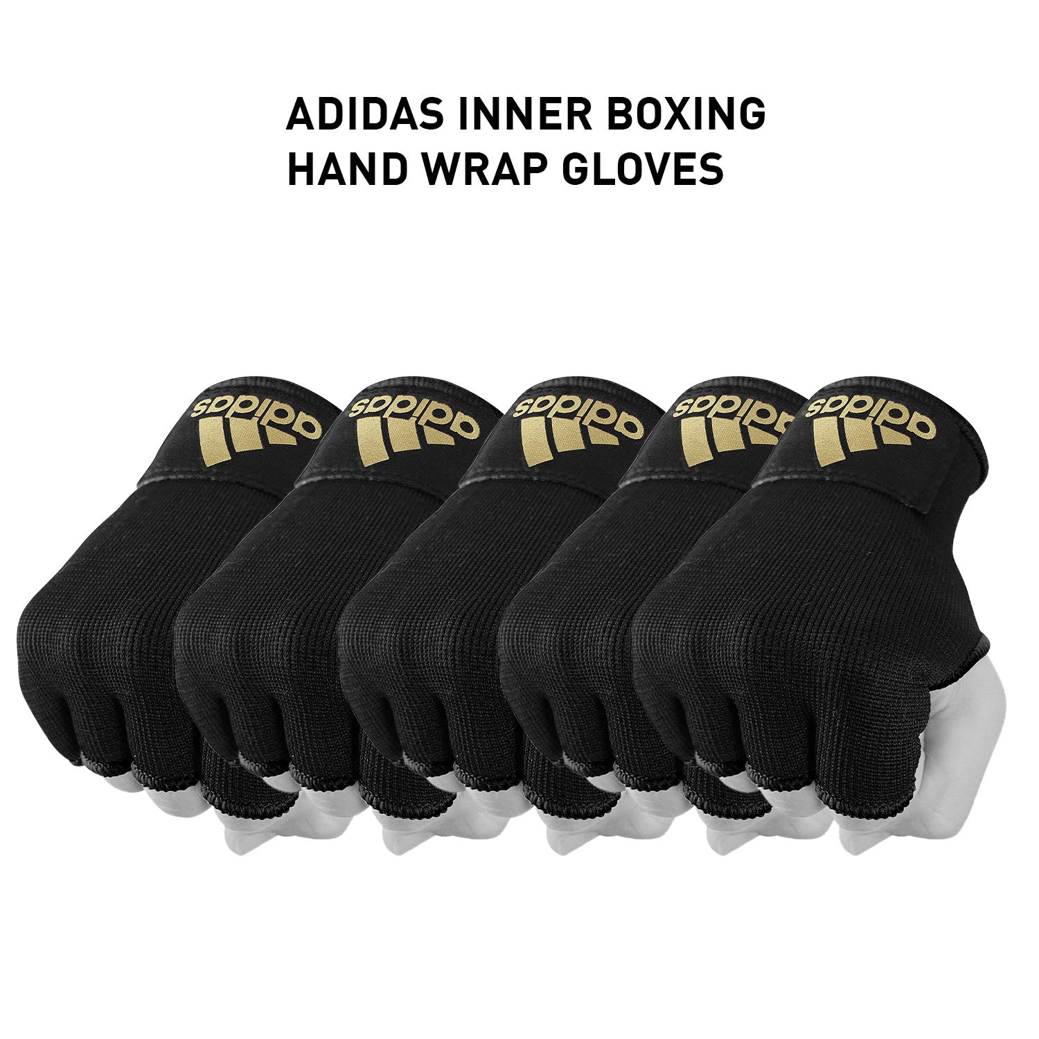 adidas Inner Boxing Hand Wrap Gloves - Pack of 5 pairs Bundle Deal