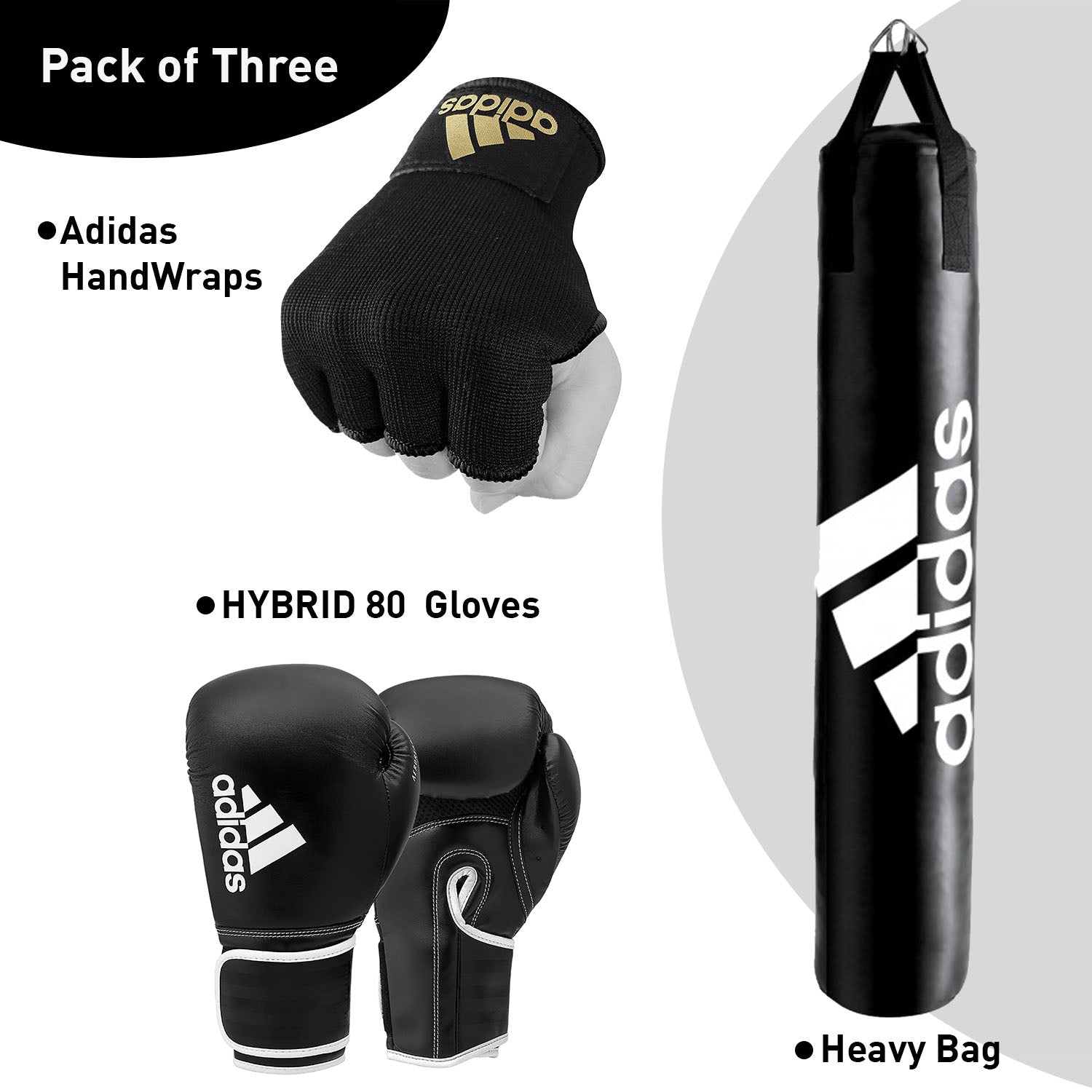 adidas Home Bundle Deal Bag + Hybrid 80 and Inner Gloves