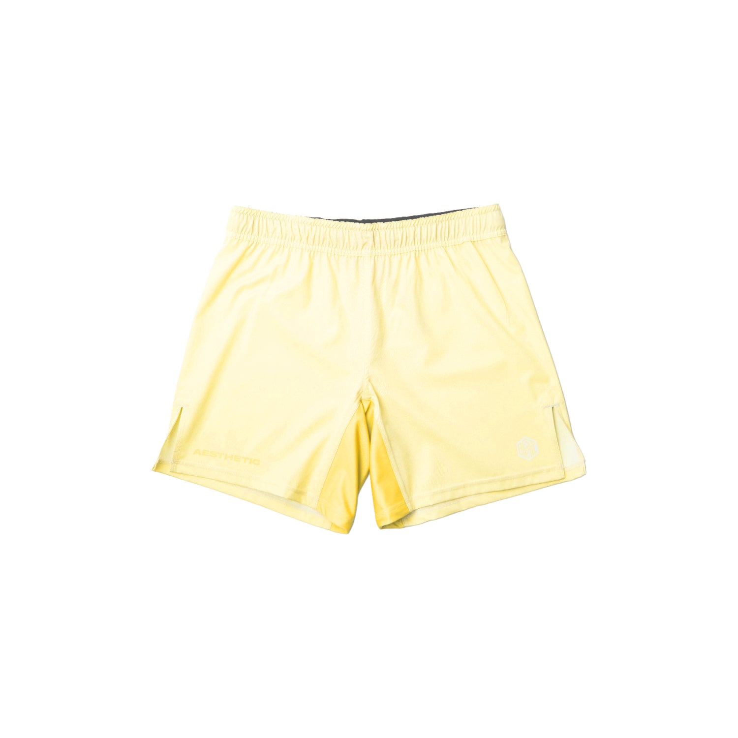 Pastel Yellow Grappling Shorts