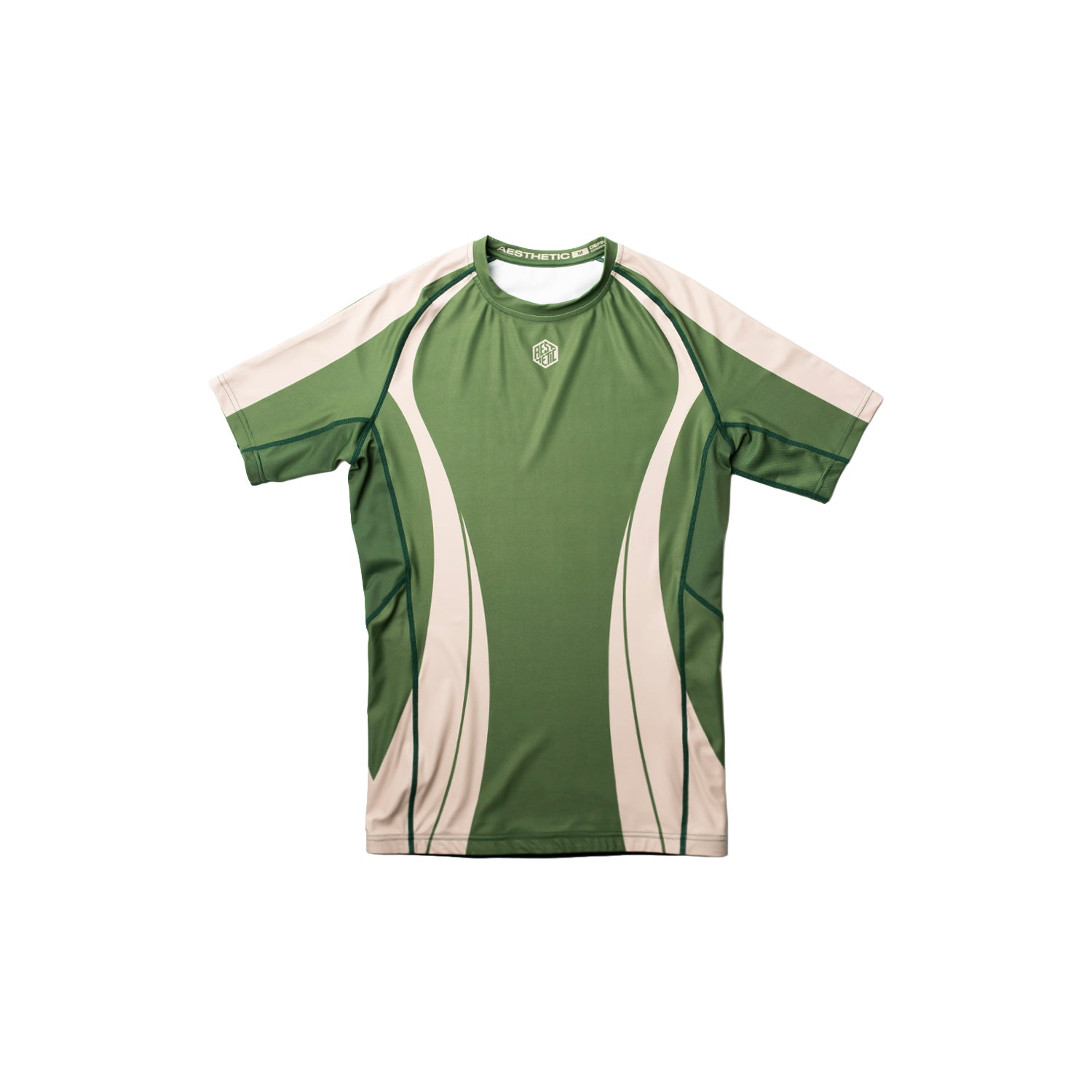Motion Short Sleeve Rashguard (Hunter Green)