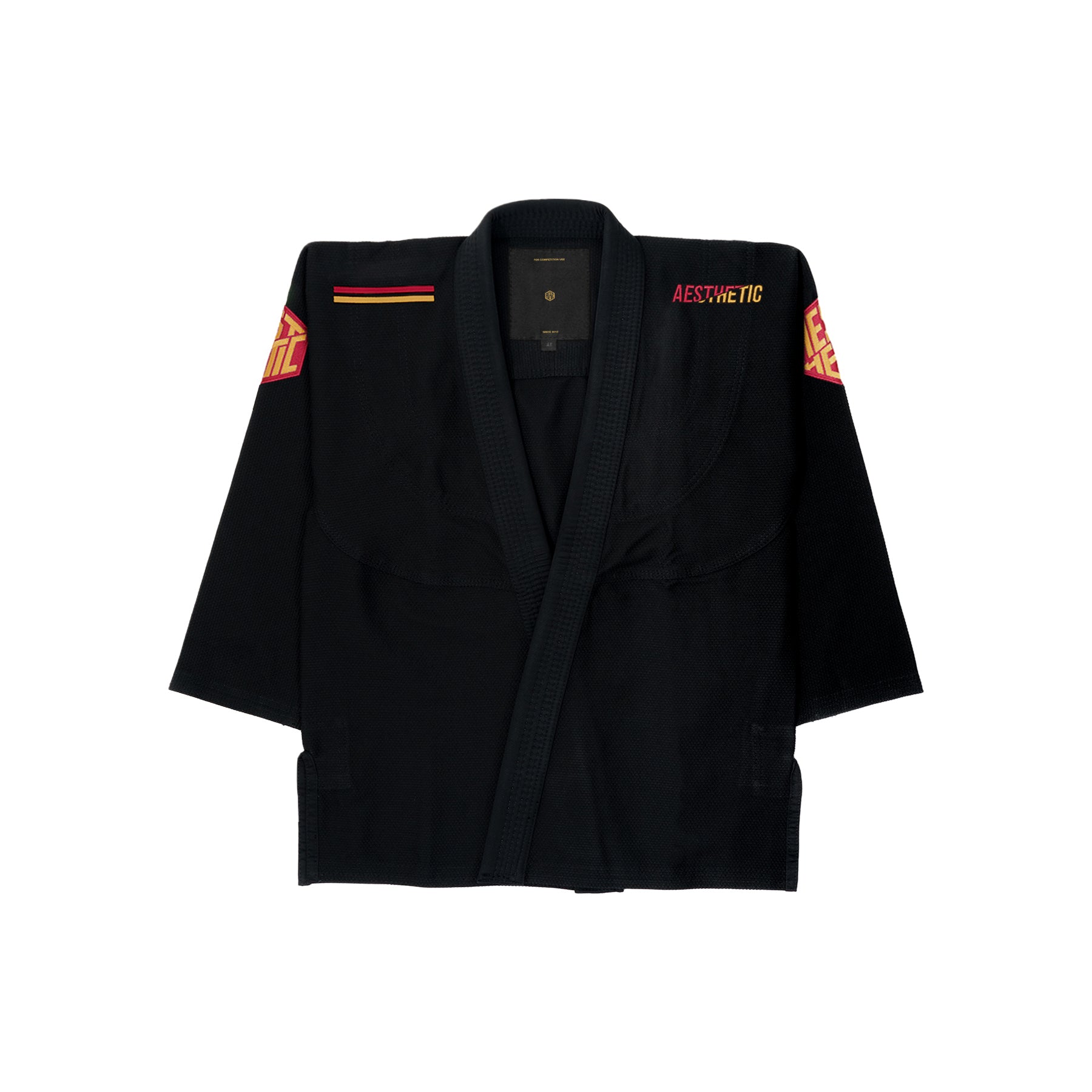 The Competitor Kimono (Black/Carmine Red)