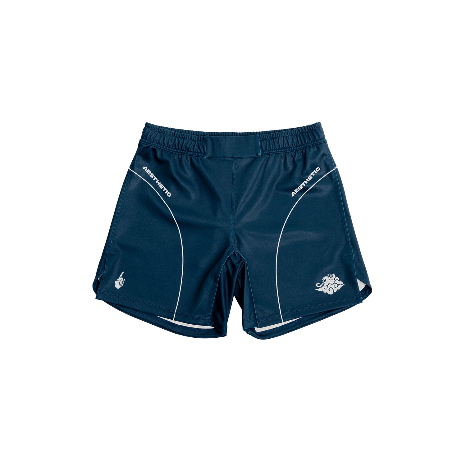 'Fine Lines' Jozef Chen Combat Shorts (Ink)