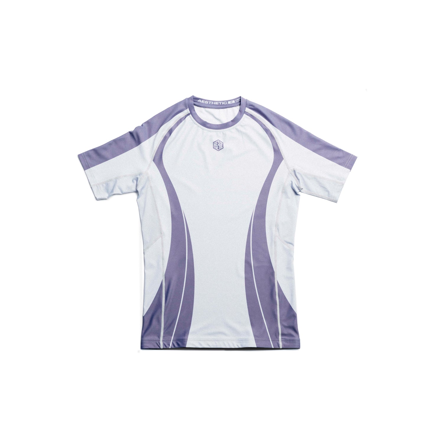 Motion Short Sleeve Rashguard (Deep Mauve)