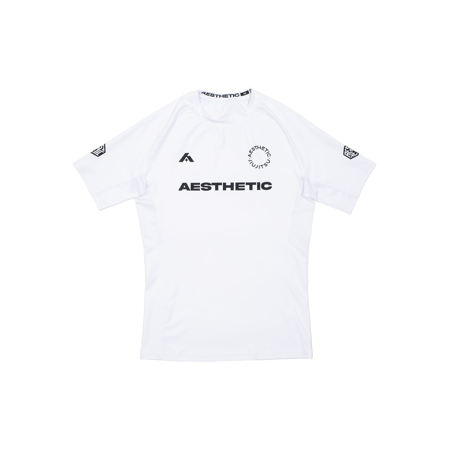 Uniform Short Sleeve Rashguard (White)
