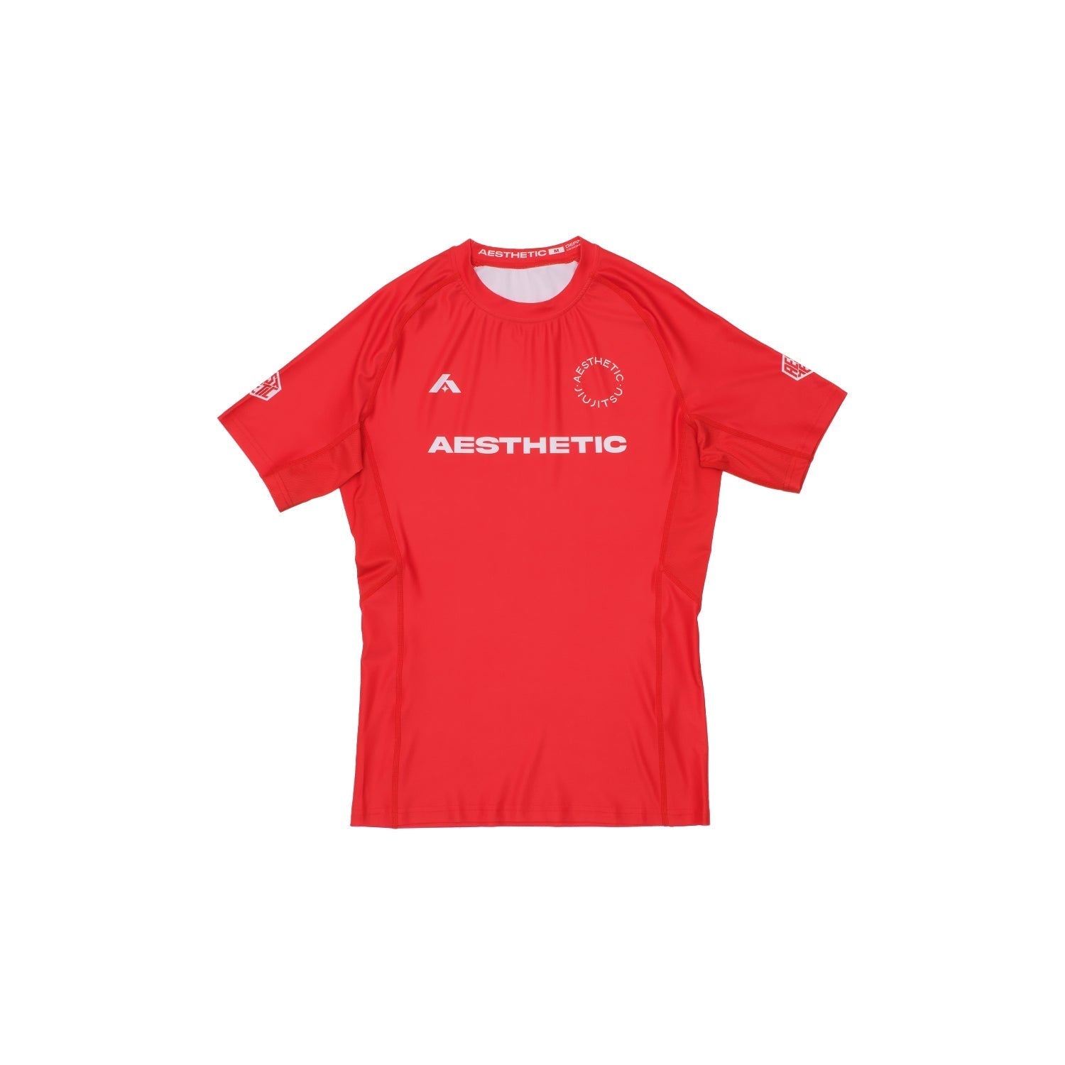 Uniform Short Sleeve Rashguard (Red)